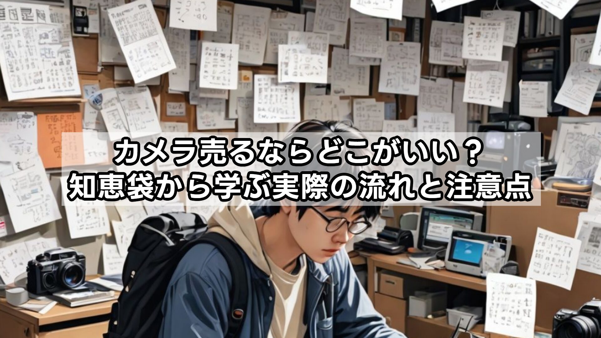 カメラ売るならどこがいい?知恵袋から学ぶ実際の流れと注意点