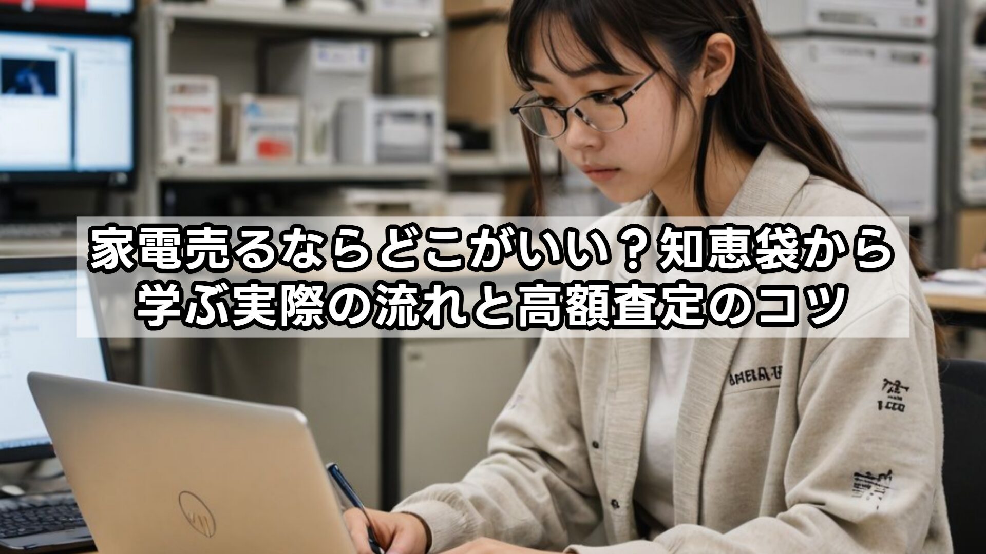 家電売るならどこがいい？知恵袋から学ぶ実際の流れと高額査定のコツ