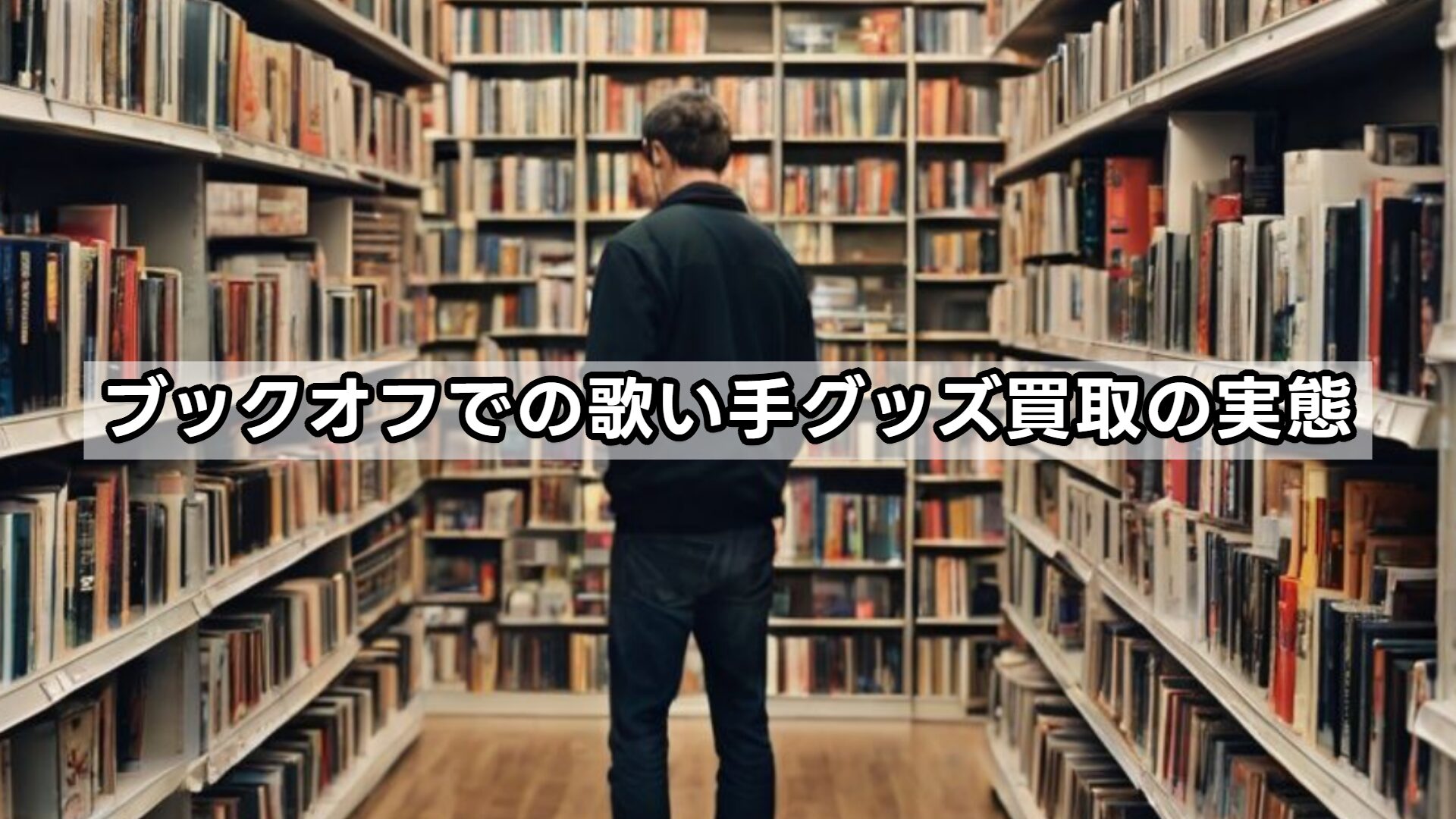 ブックオフでの歌い手グッズ買取の実態