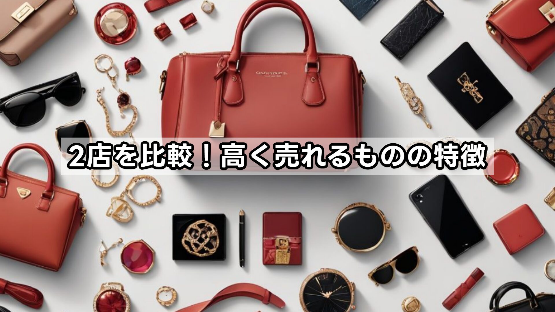 2店を比較！高く売れるものの特徴