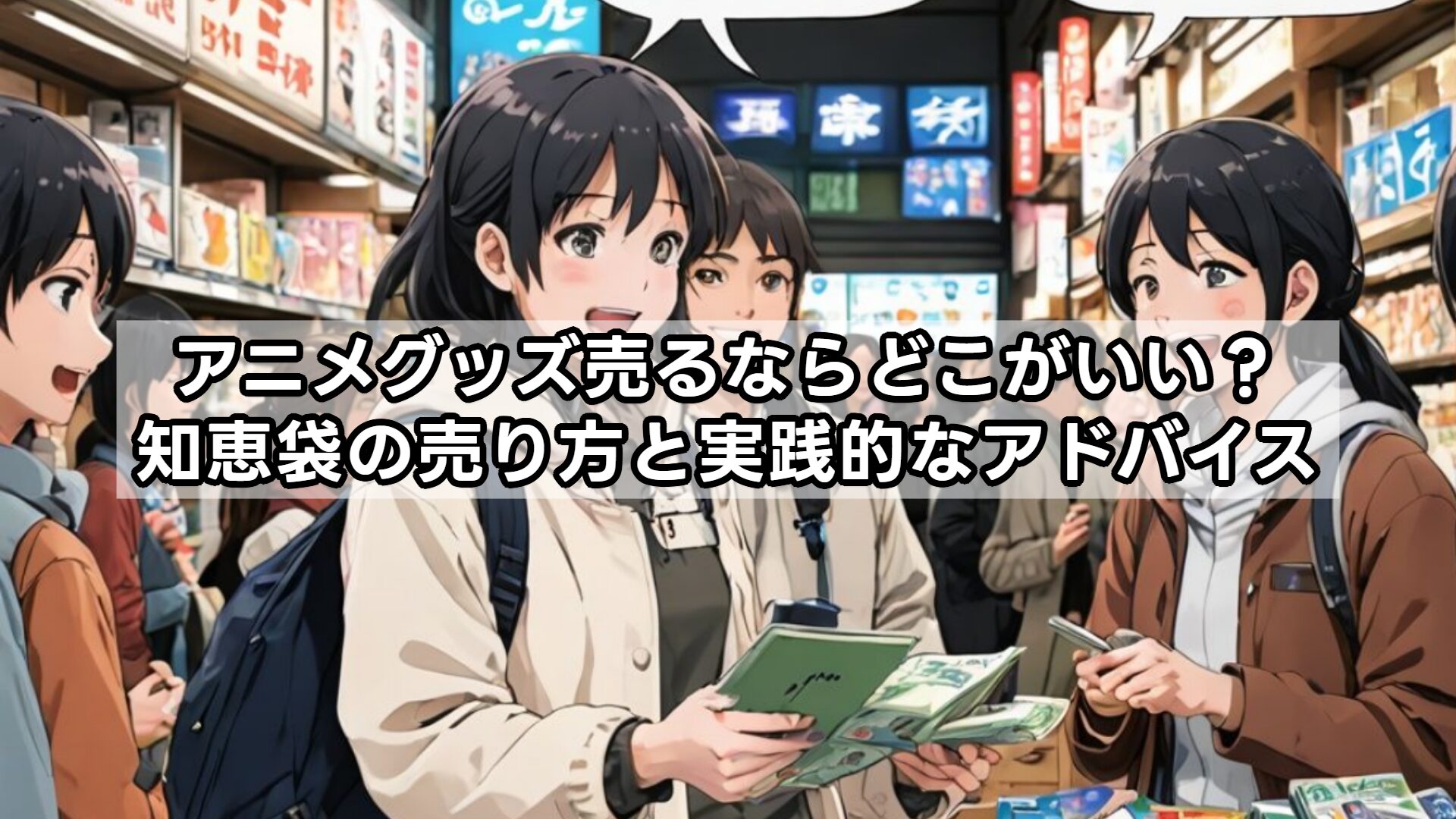 アニメグッズ売るならどこがいい？知恵袋の売り方と実践的なアドバイス