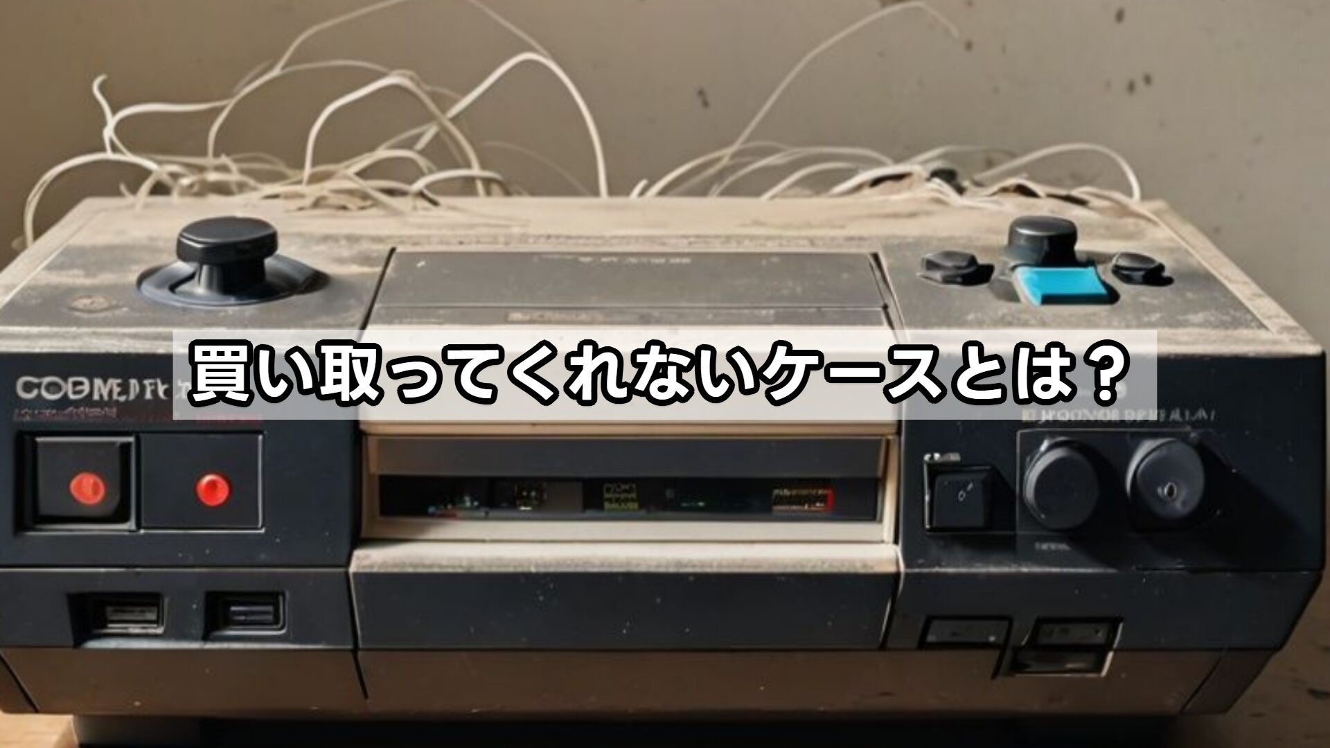 買い取ってくれないケースとは？