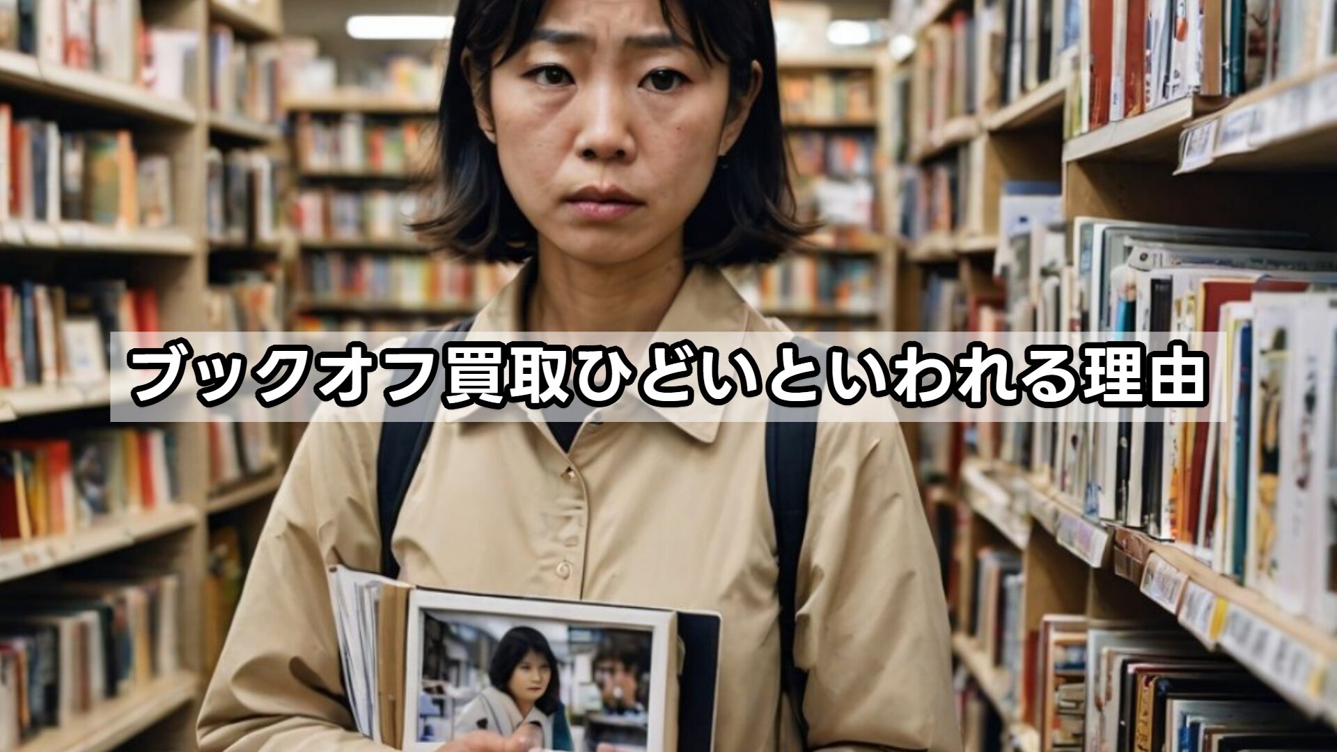 ブックオフ買取ひどいといわれる理由
