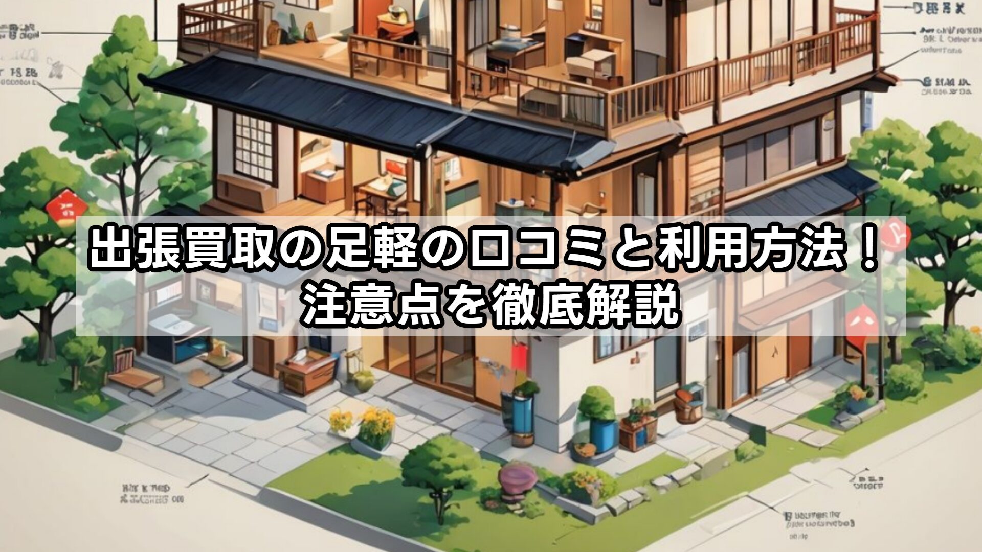 出張買取の足軽の口コミと利用方法！注意点を徹底解説
