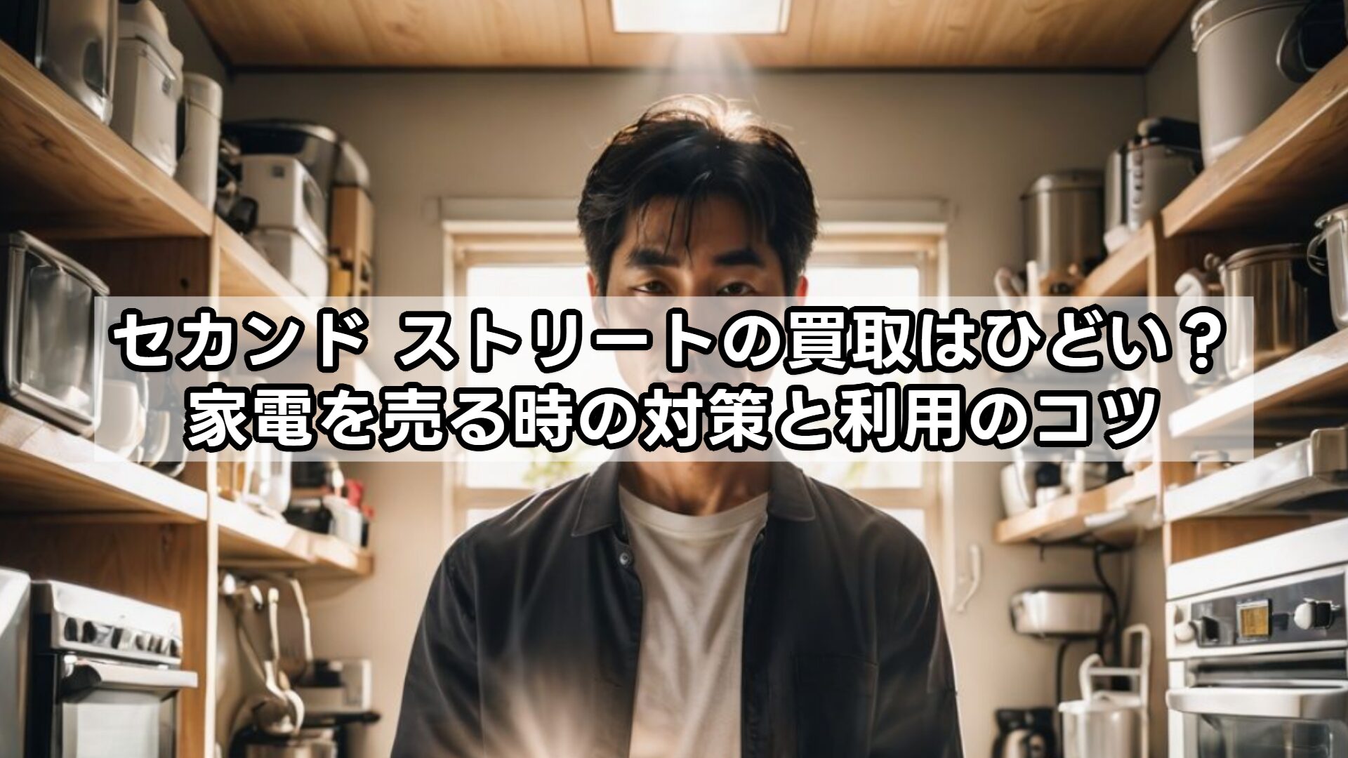 セカンド ストリートの買取はひどい？家電を売る時の対策と利用のコツ