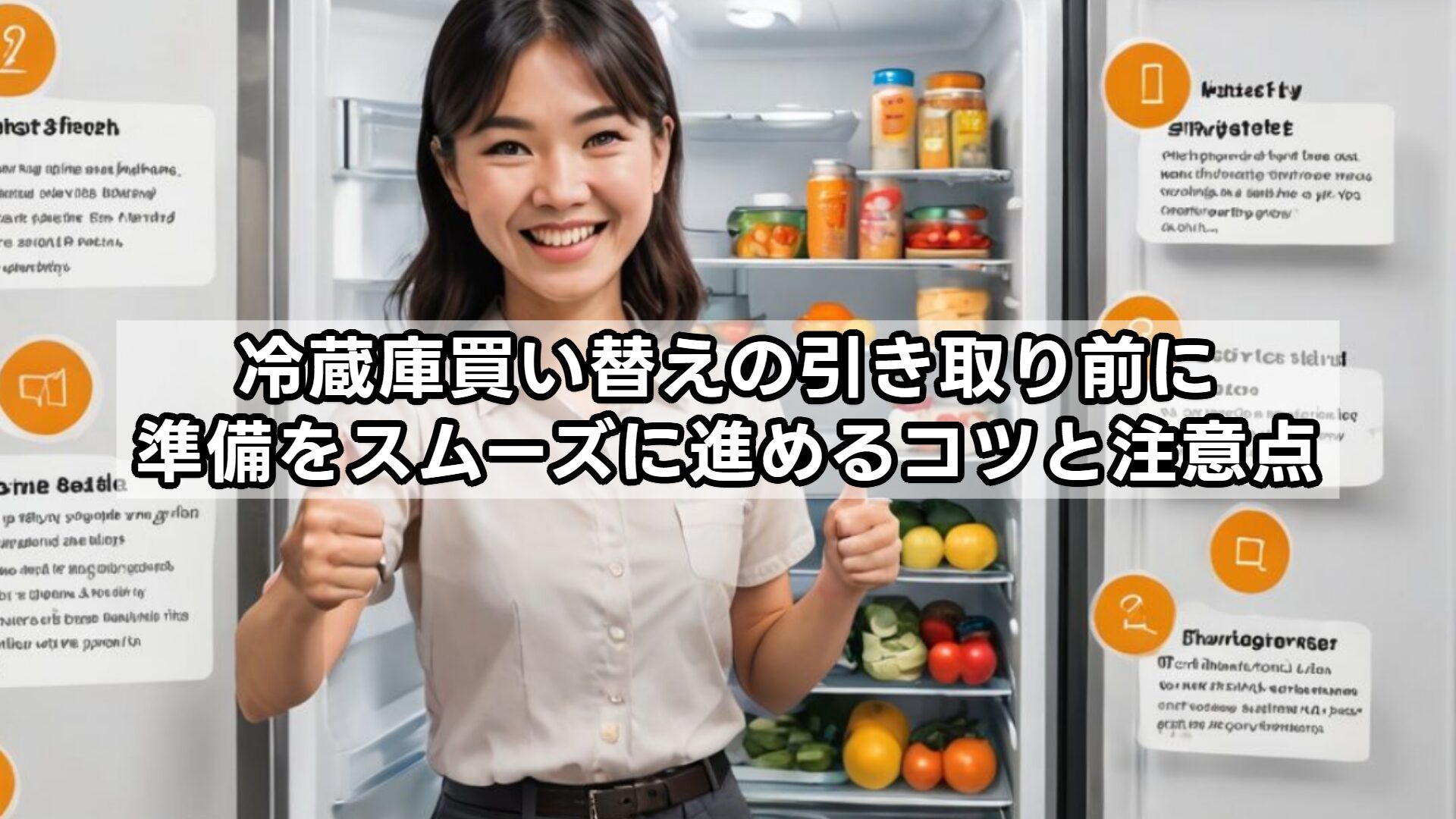 冷蔵庫買い替えの引き取り前に準備をスムーズに進めるコツと注意点