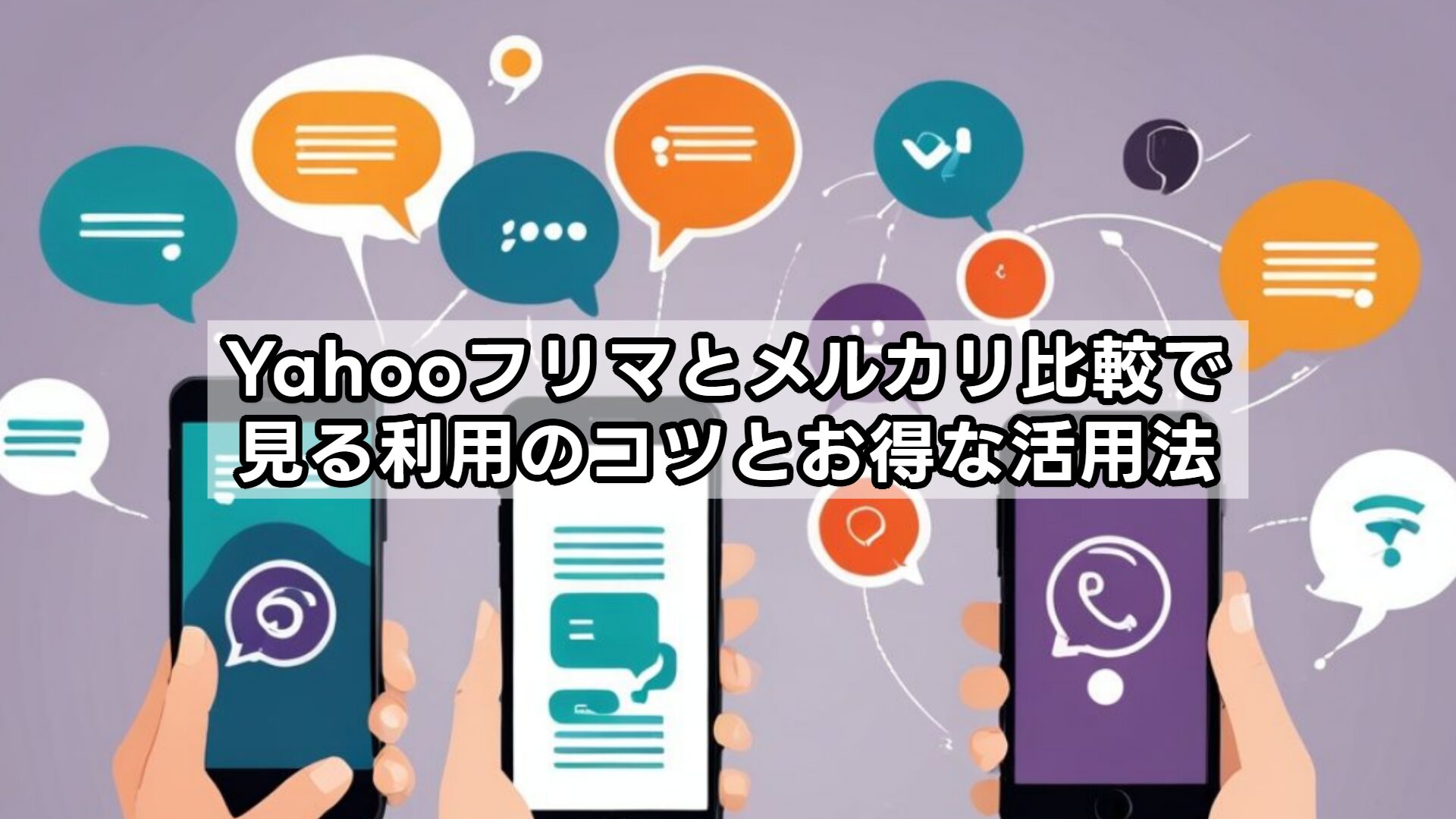 Yahooフリマとメルカリ比較で見る利用のコツとお得な活用法