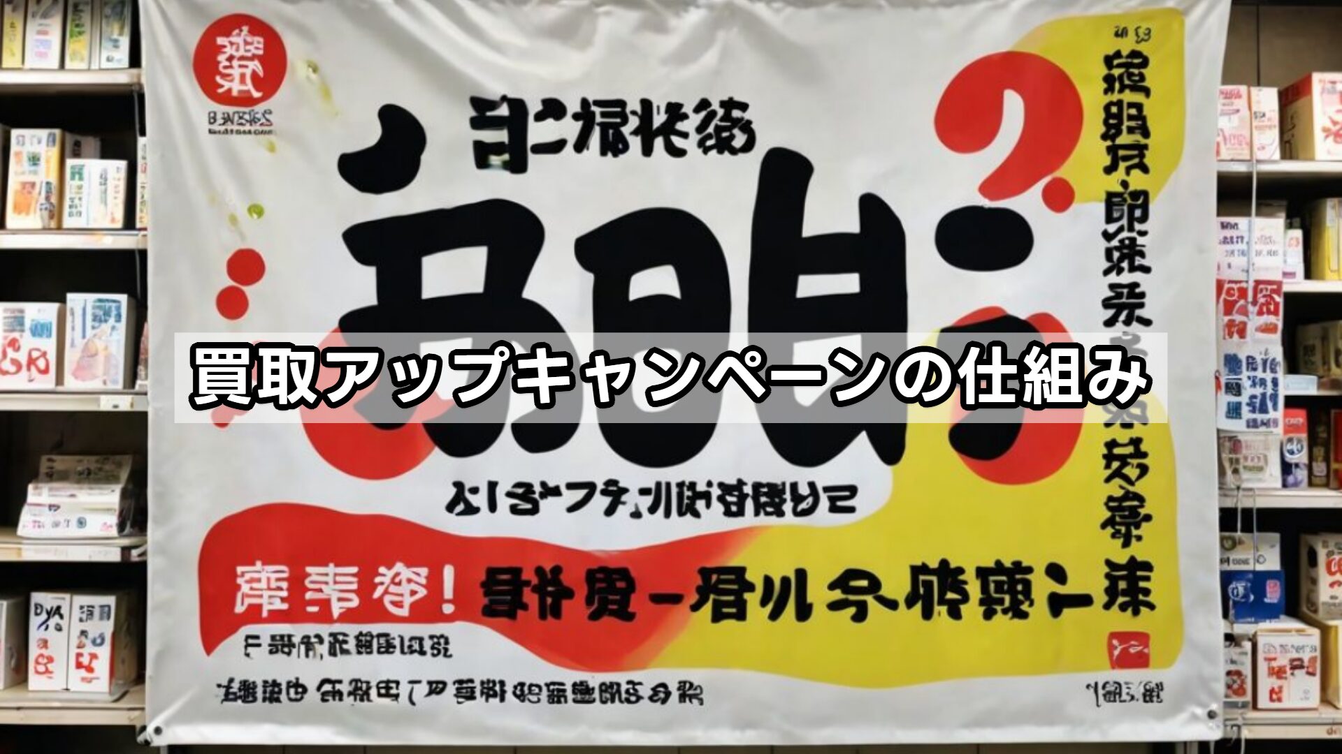 買取アップキャンペーンの仕組み