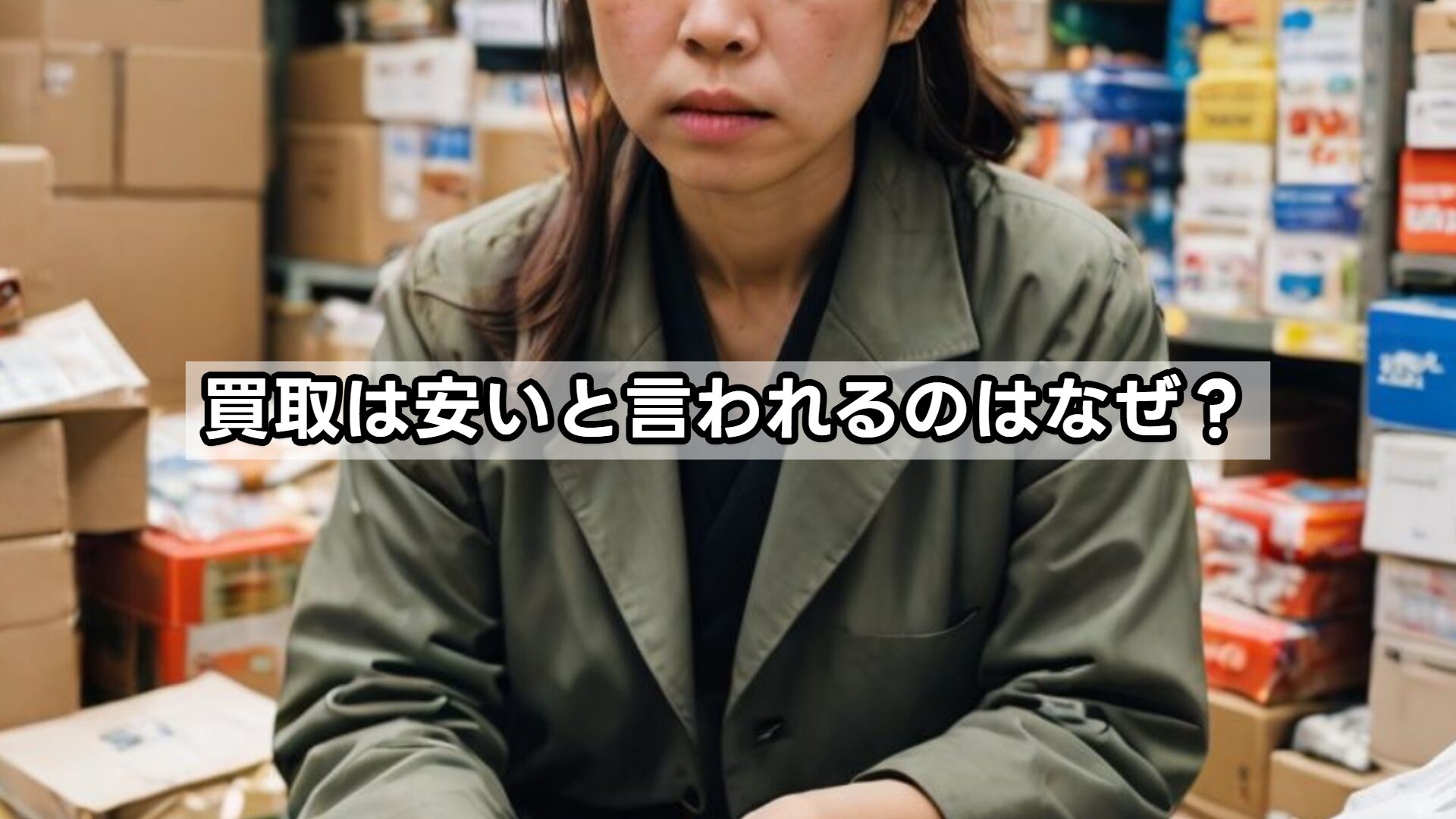 買取は安いと言われるのはなぜ？