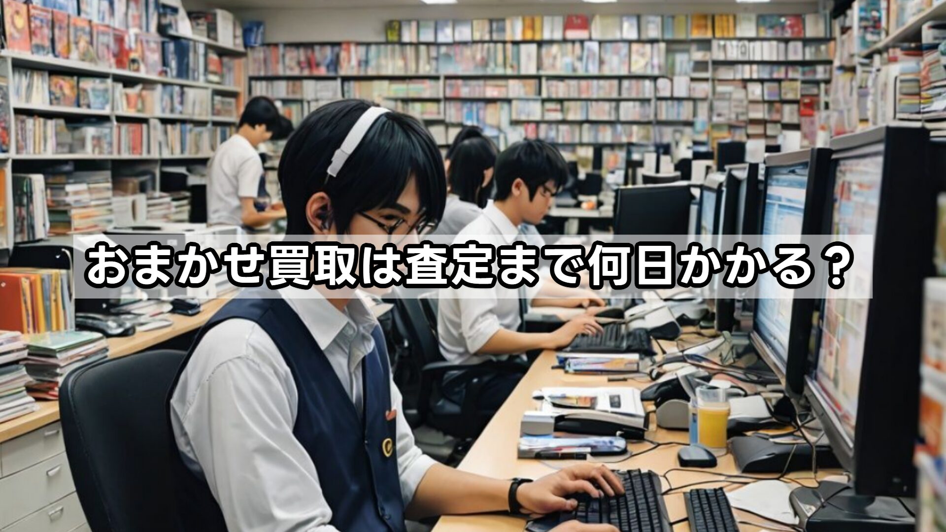 おまかせ買取は査定まで何日かかる?