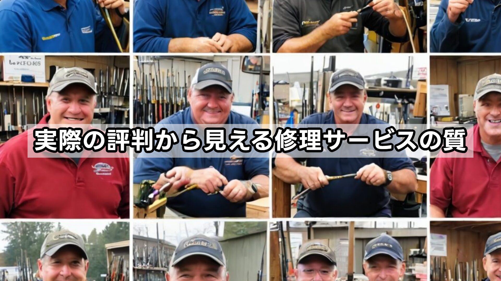 実際の評判から見える修理サービスの質