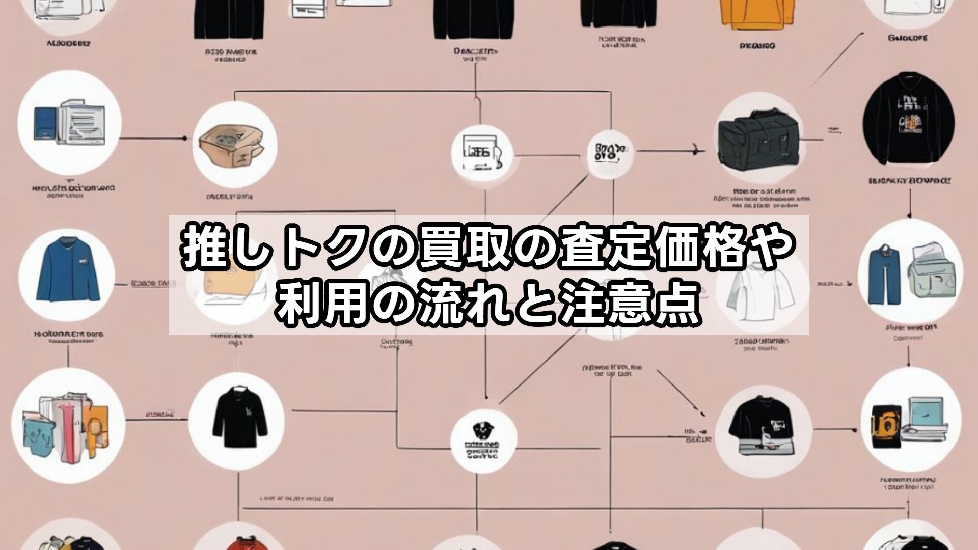 推しトクの買取の査定価格や利用の流れと注意点