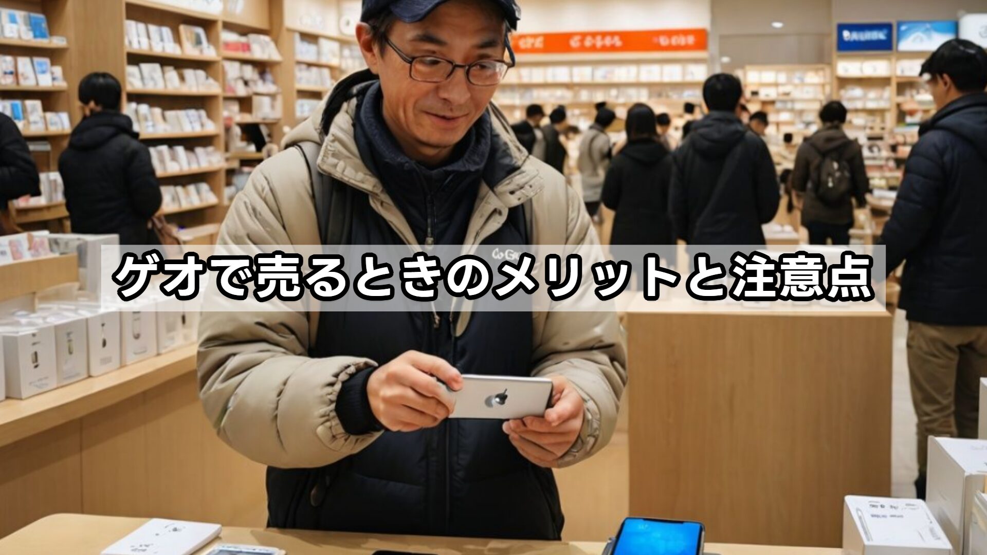 ゲオで売るときのメリットと注意点