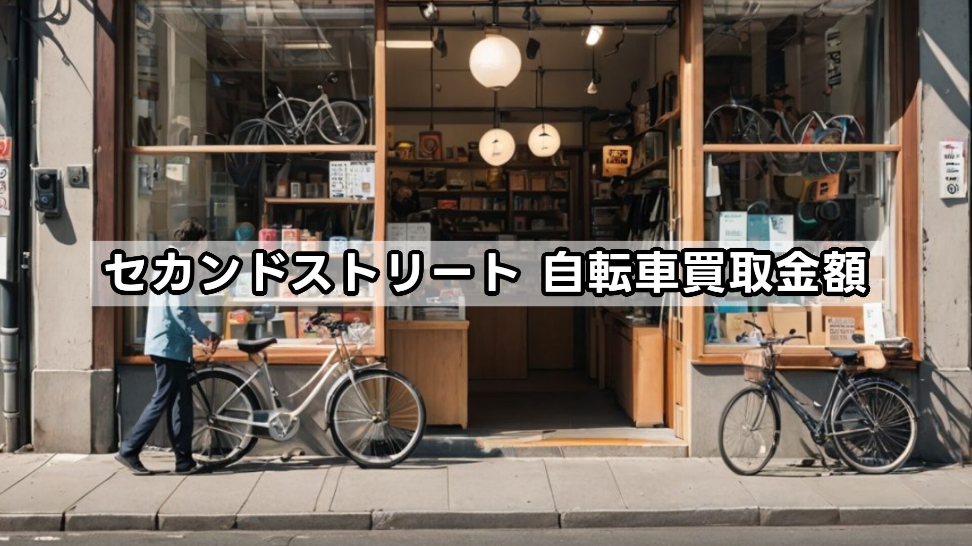 セカンドストリート 自転車買取金額