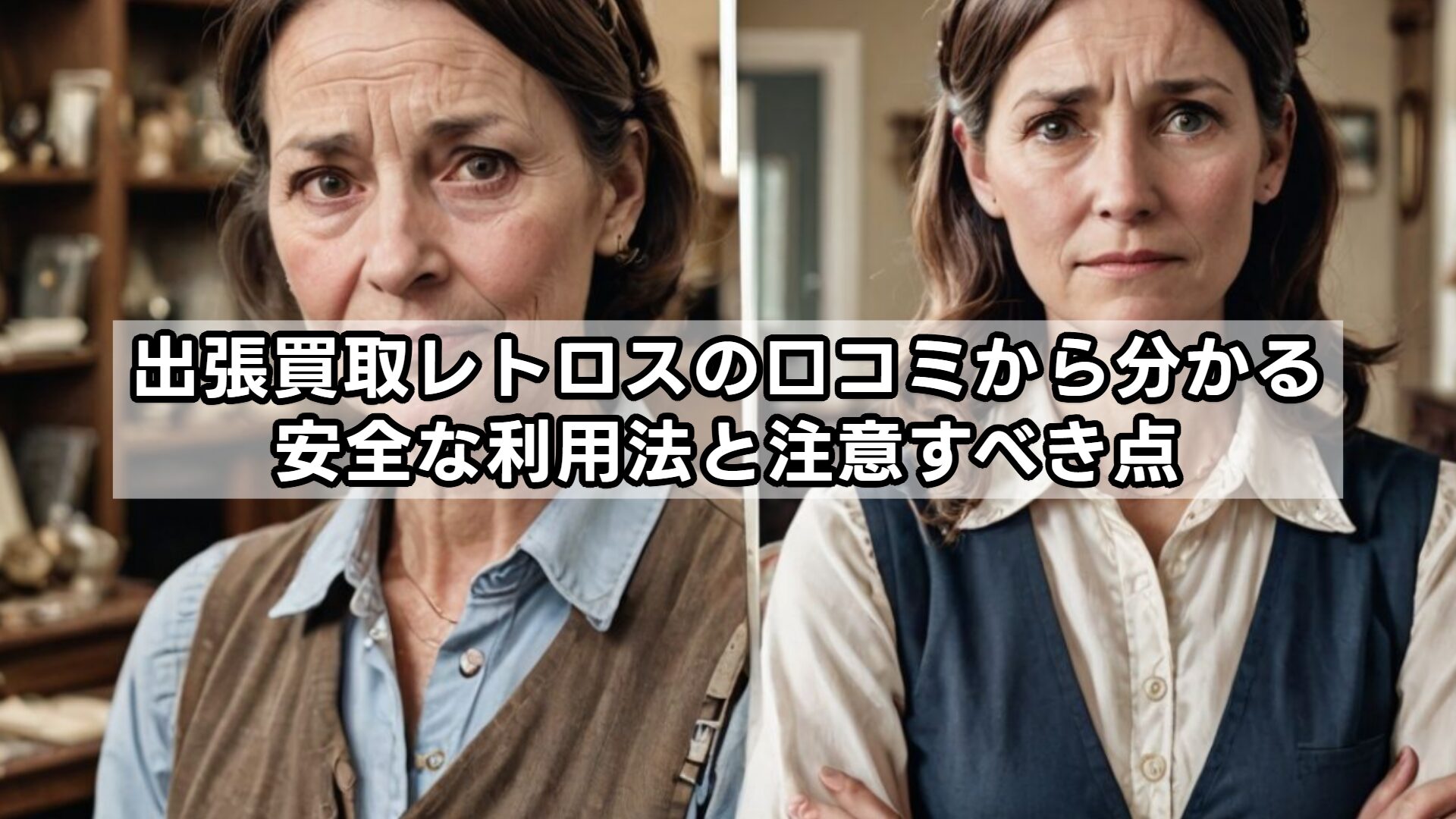 出張買取レトロスの口コミから分かる安全な利用法と注意すべき点