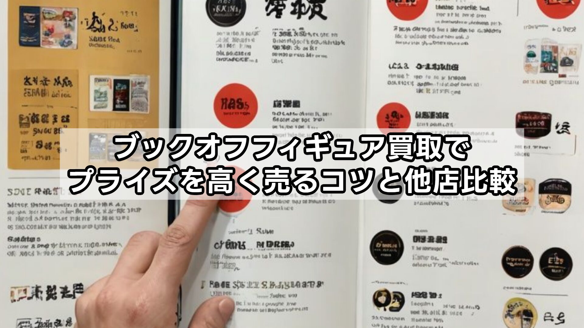 ブックオフフィギュア買取でプライズを高く売るコツと他店比較