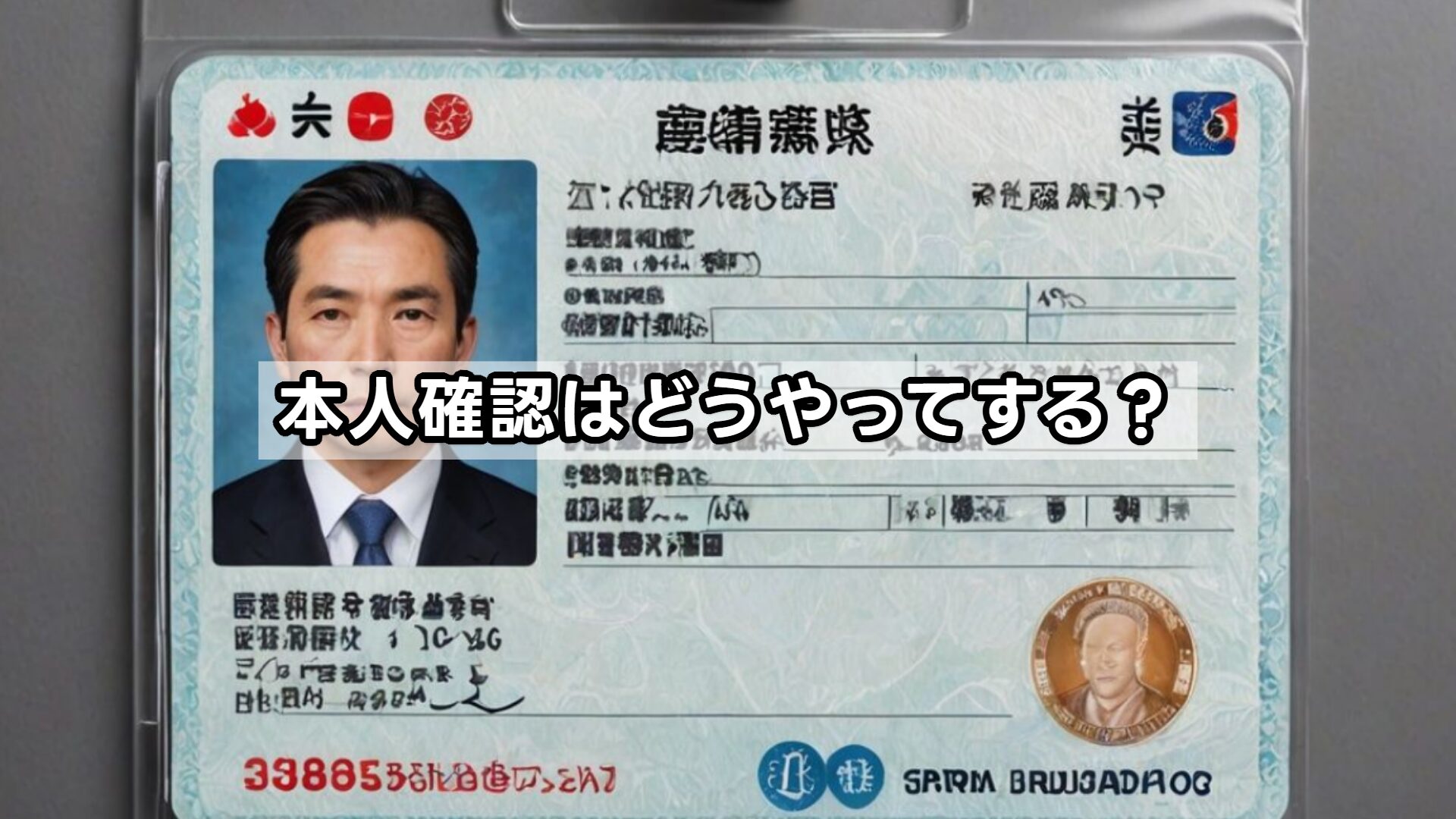 本人確認はどうやってする?