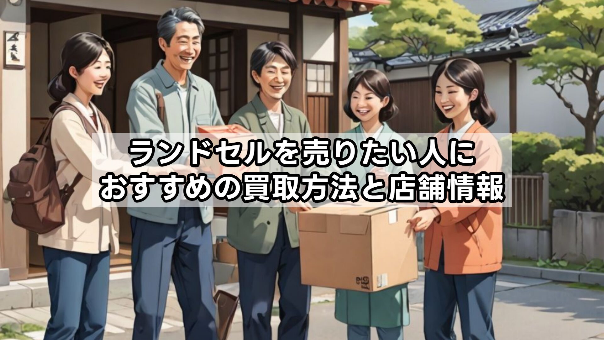 ランドセルを売りたい人におすすめの買取方法と店舗情報