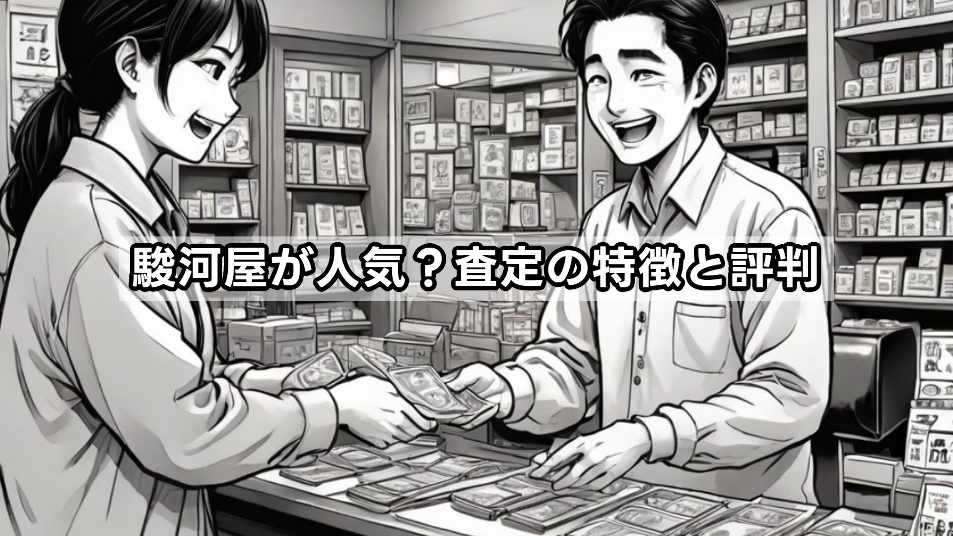 駿河屋が人気？査定の特徴と評判