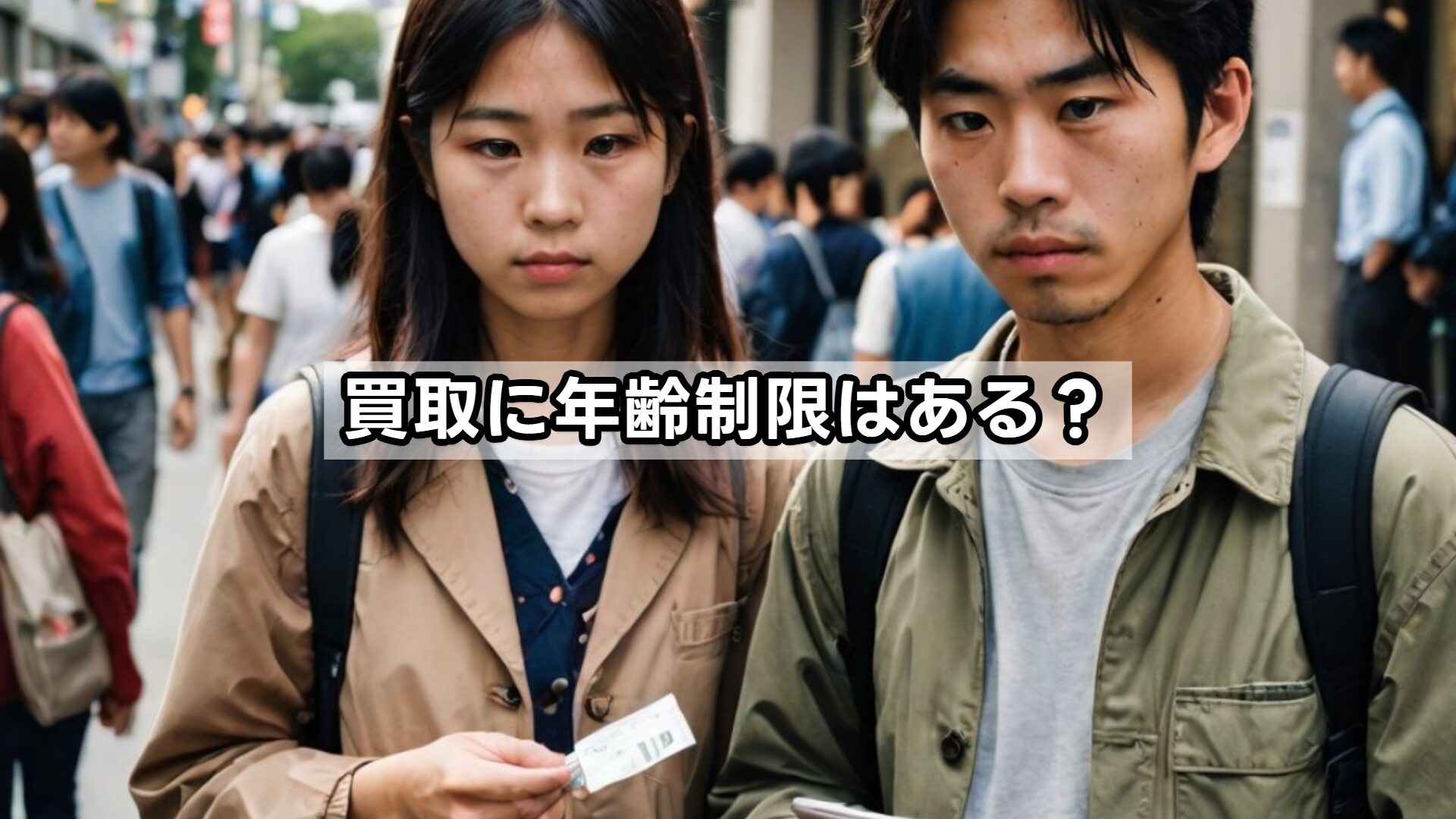 買取に年齢制限はある?