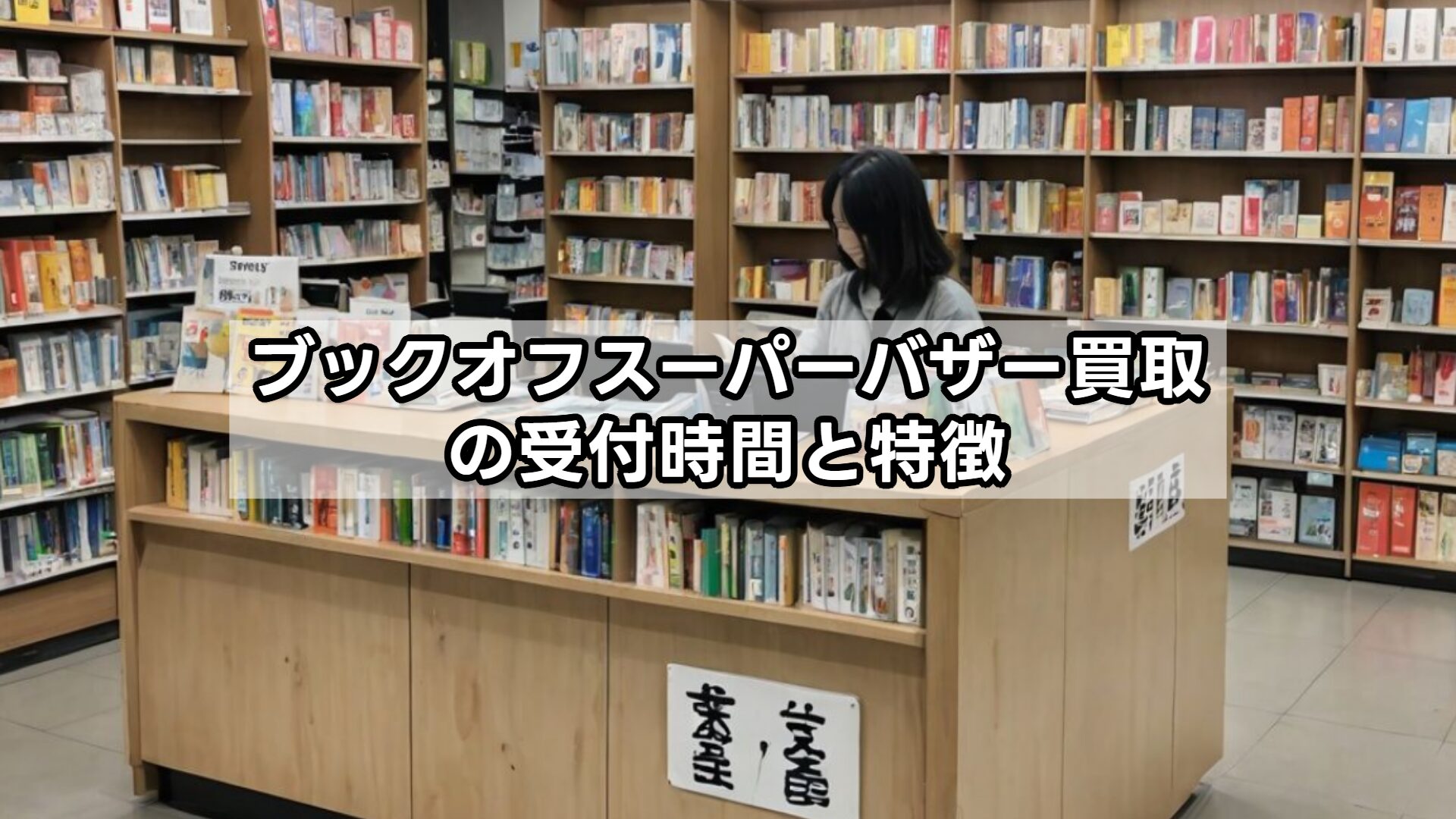 ブックオフスーパーバザー買取の受付時間と特徴