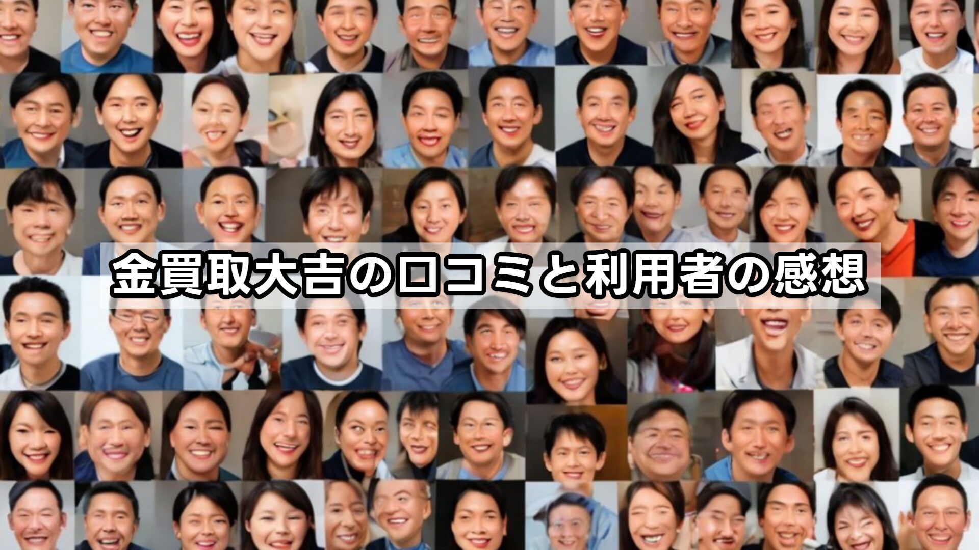 金買取大吉の口コミと利用者の感想