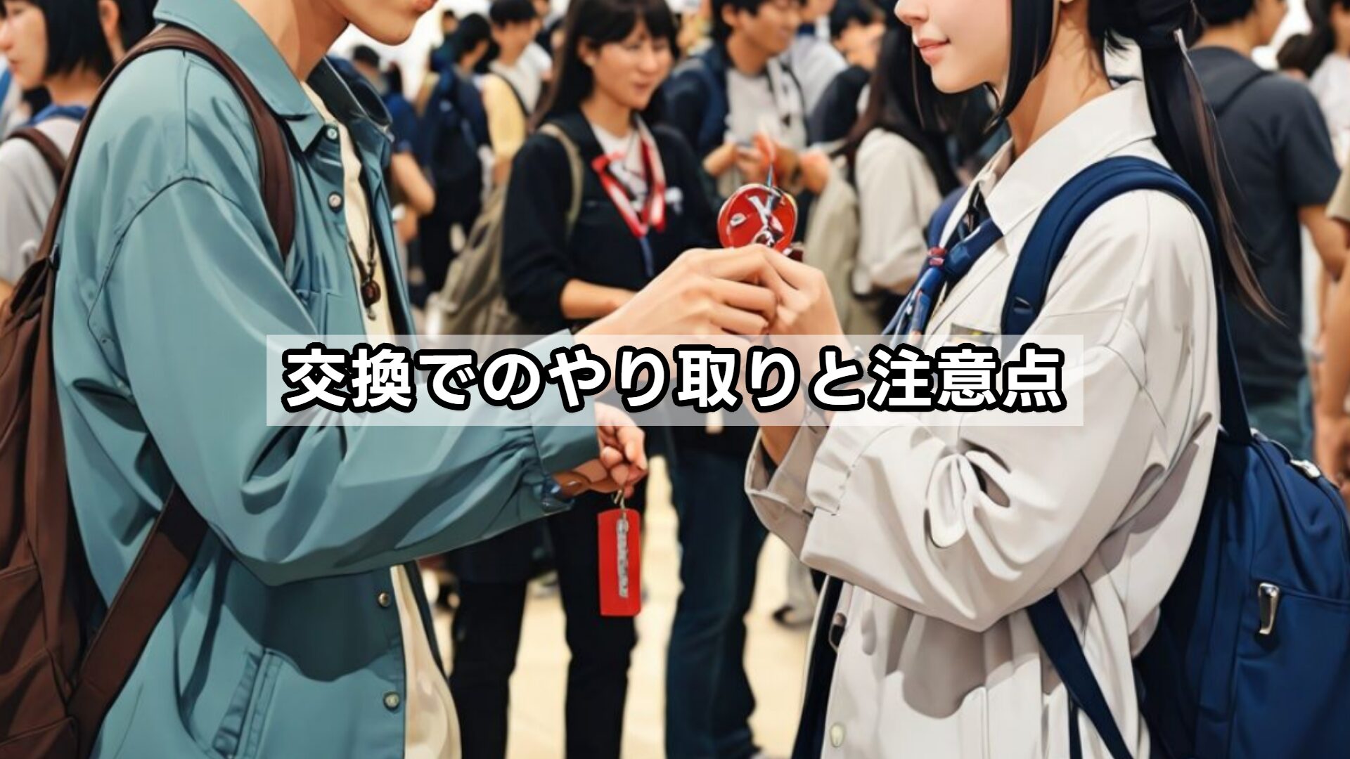 交換でのやり取りと注意点