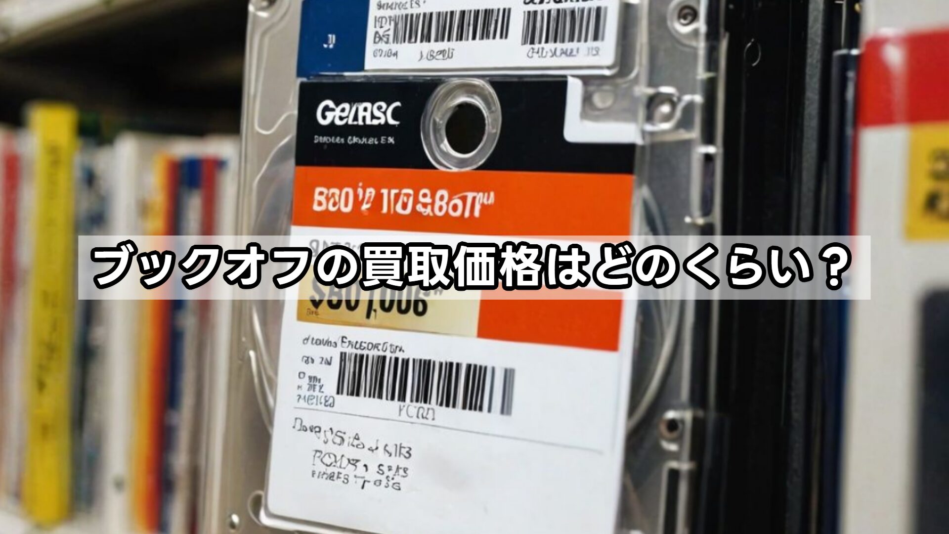 ブックオフの買取価格はどのくらい？