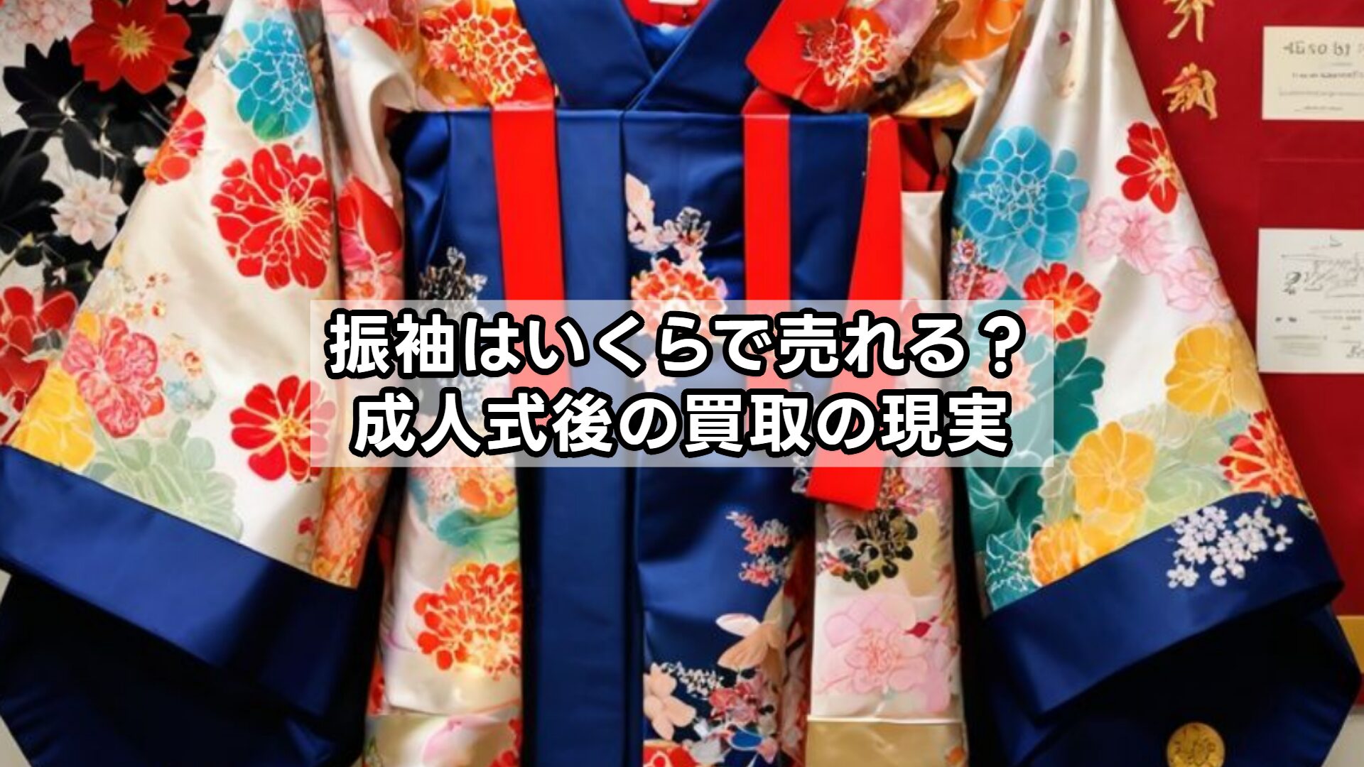 振袖はいくらで売れる？成人式後の買取の現実