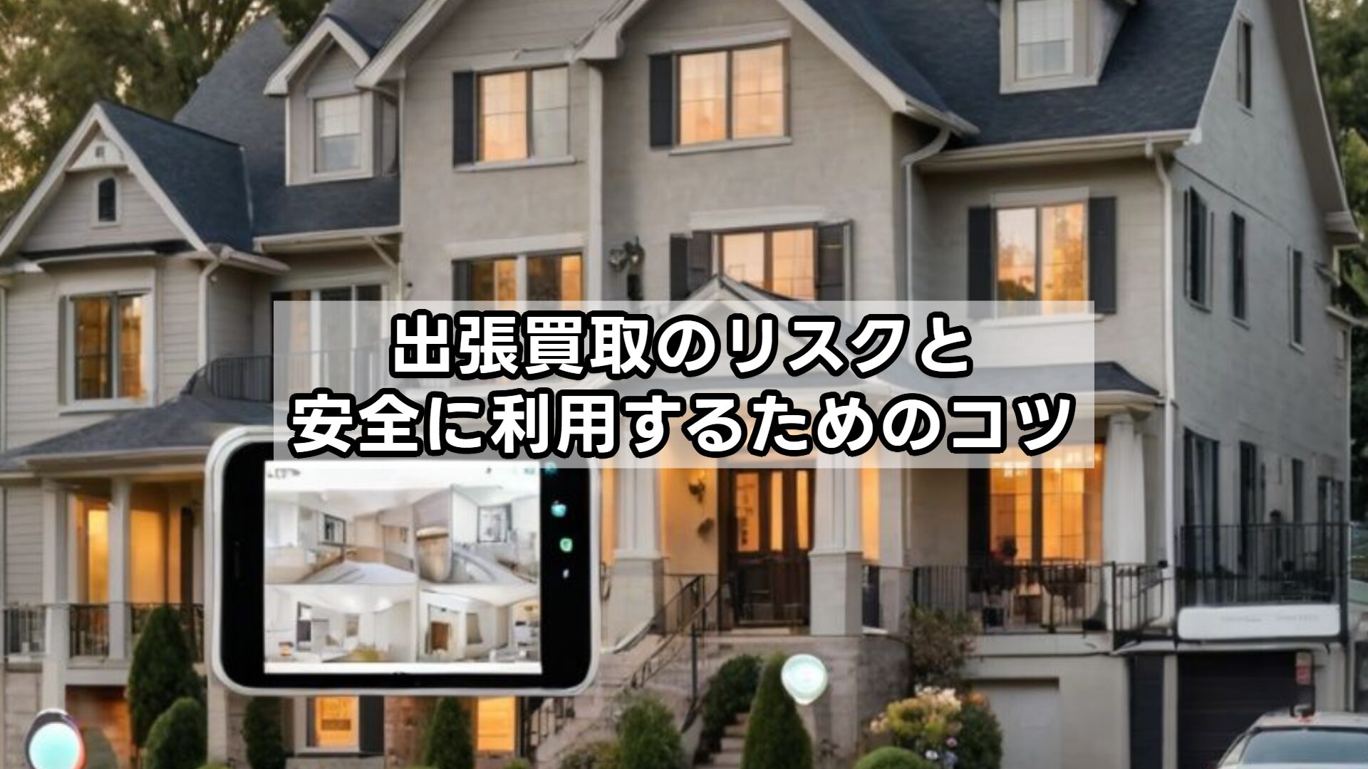 出張買取のリスクと安全に利用するためのコツ