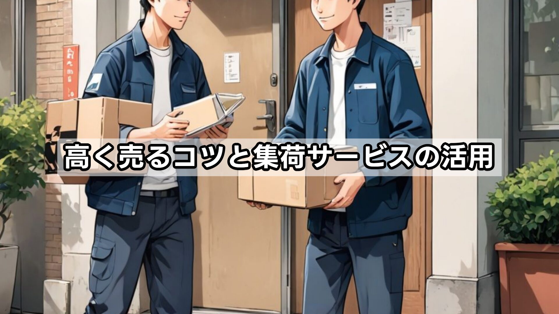 高く売るコツと集荷サービスの活用