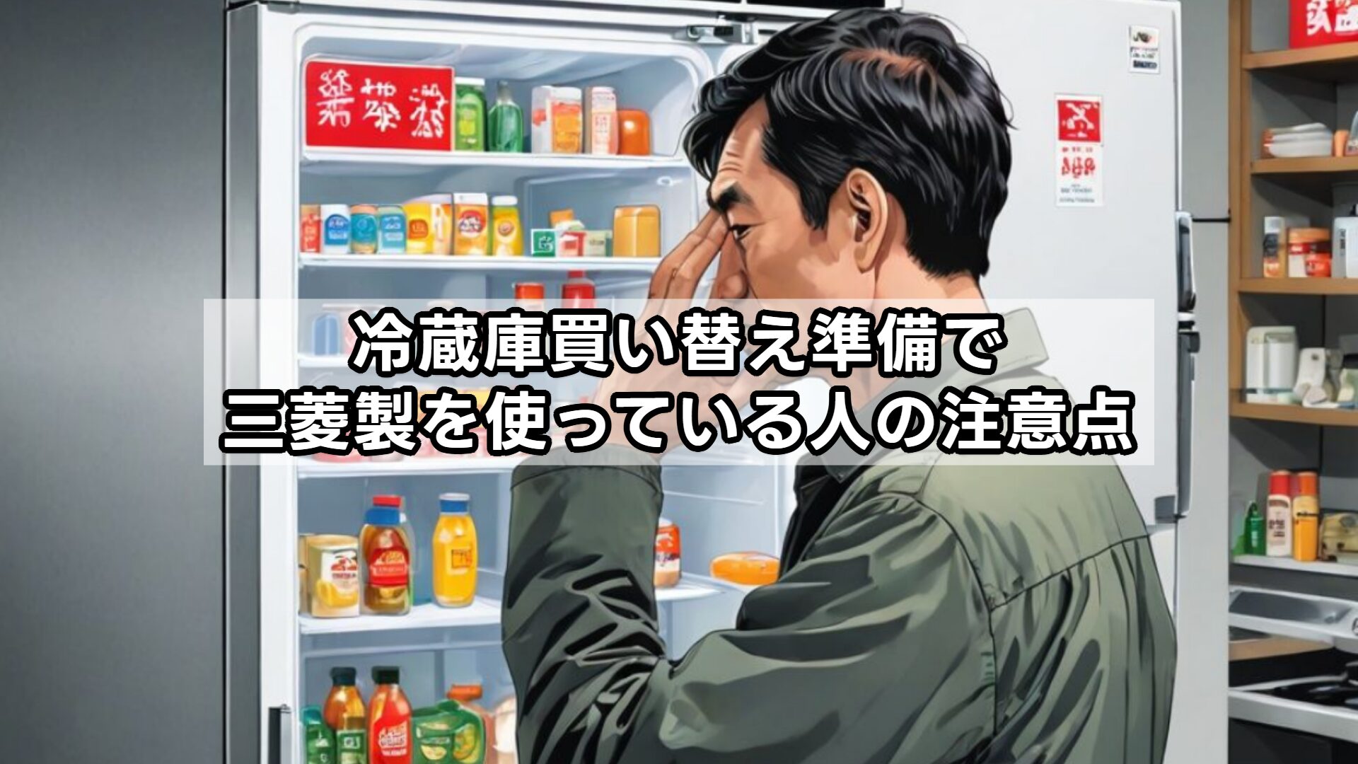 冷蔵庫買い替え準備で三菱製を使っている人の注意点