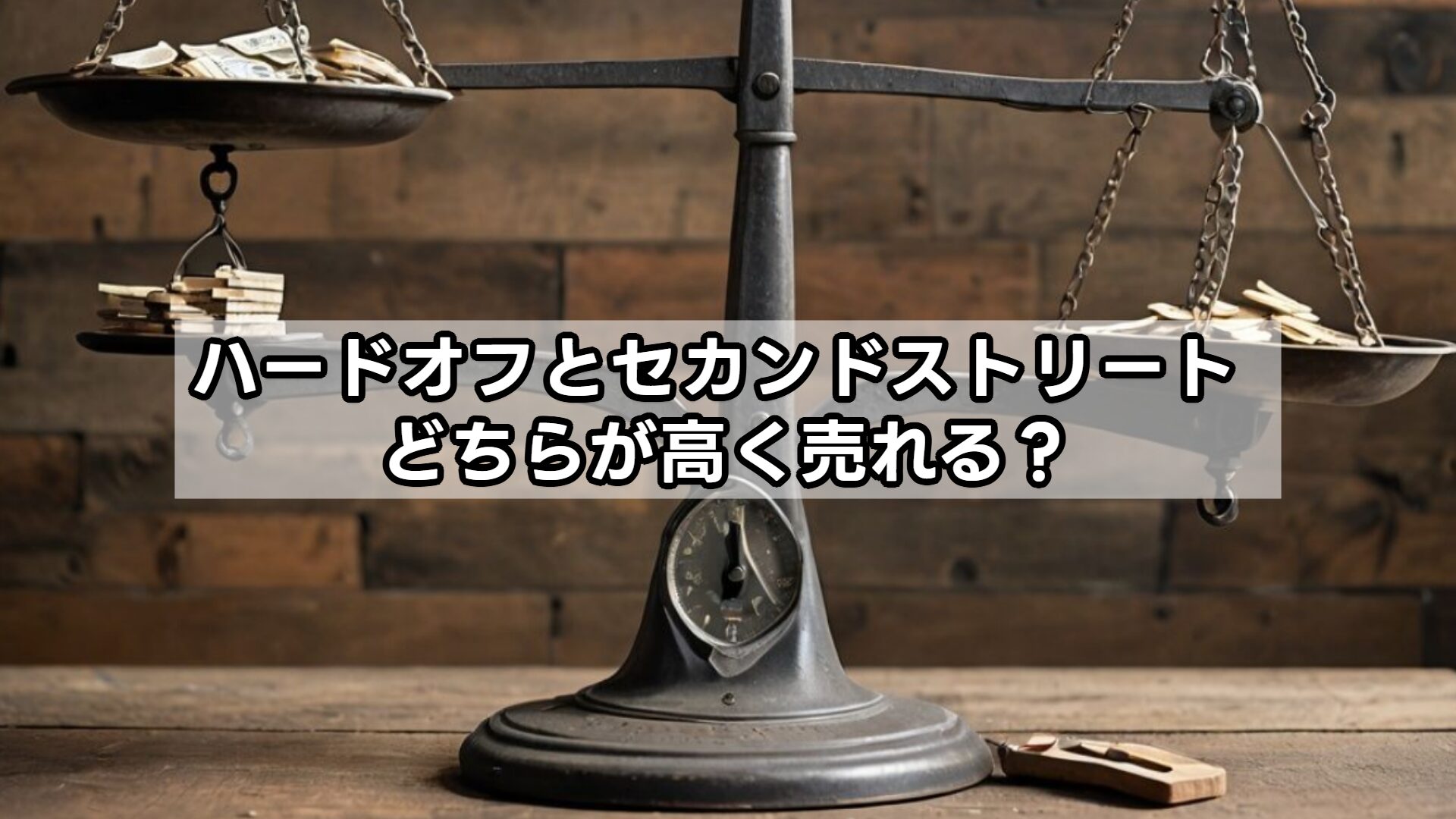 ハードオフとセカンドストリート どちらが高く売れる？