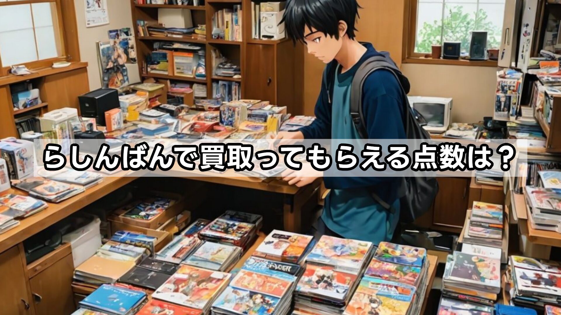 らしんばんで買取ってもらえる点数は？