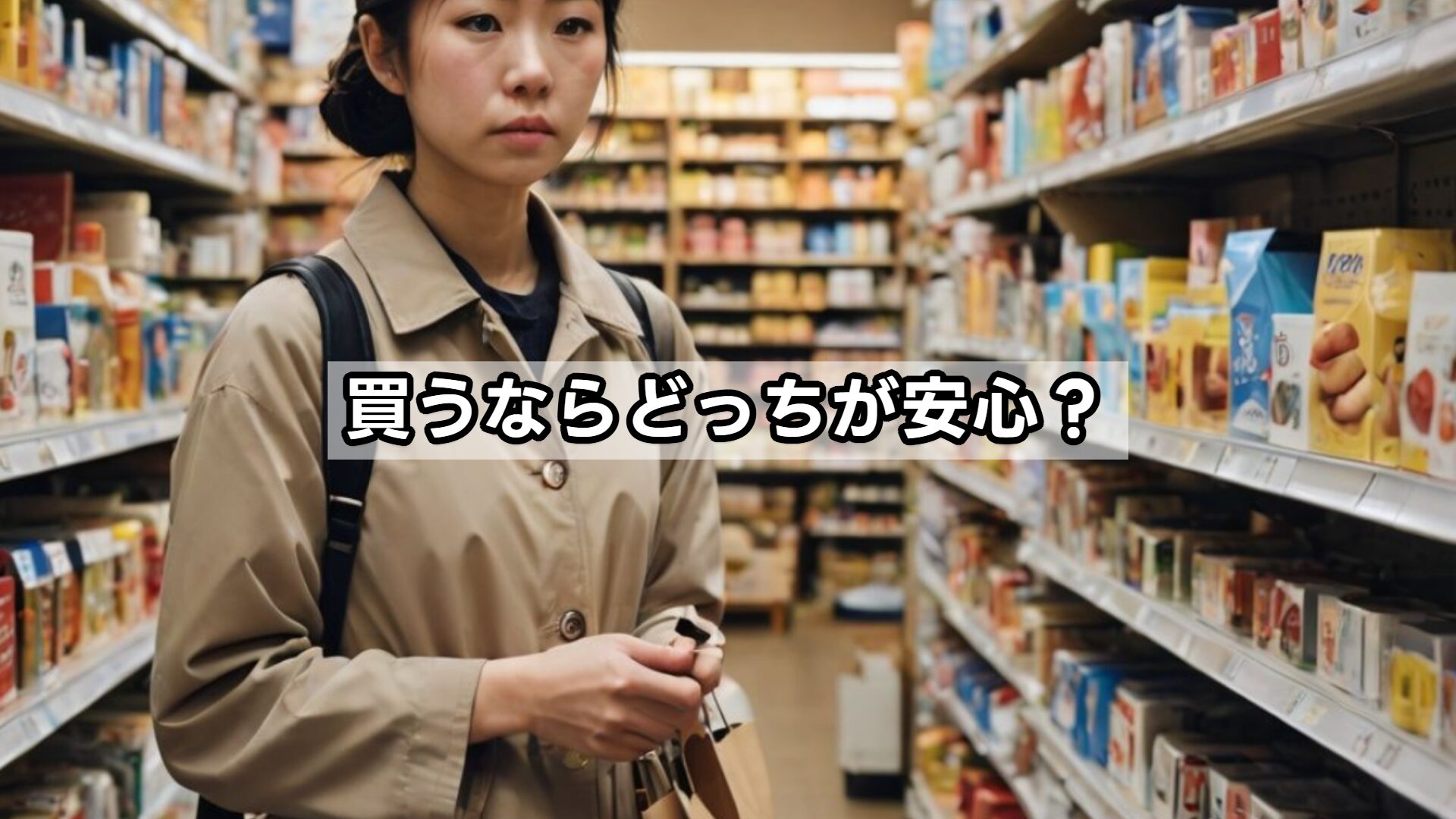 買うならどっちが安心?