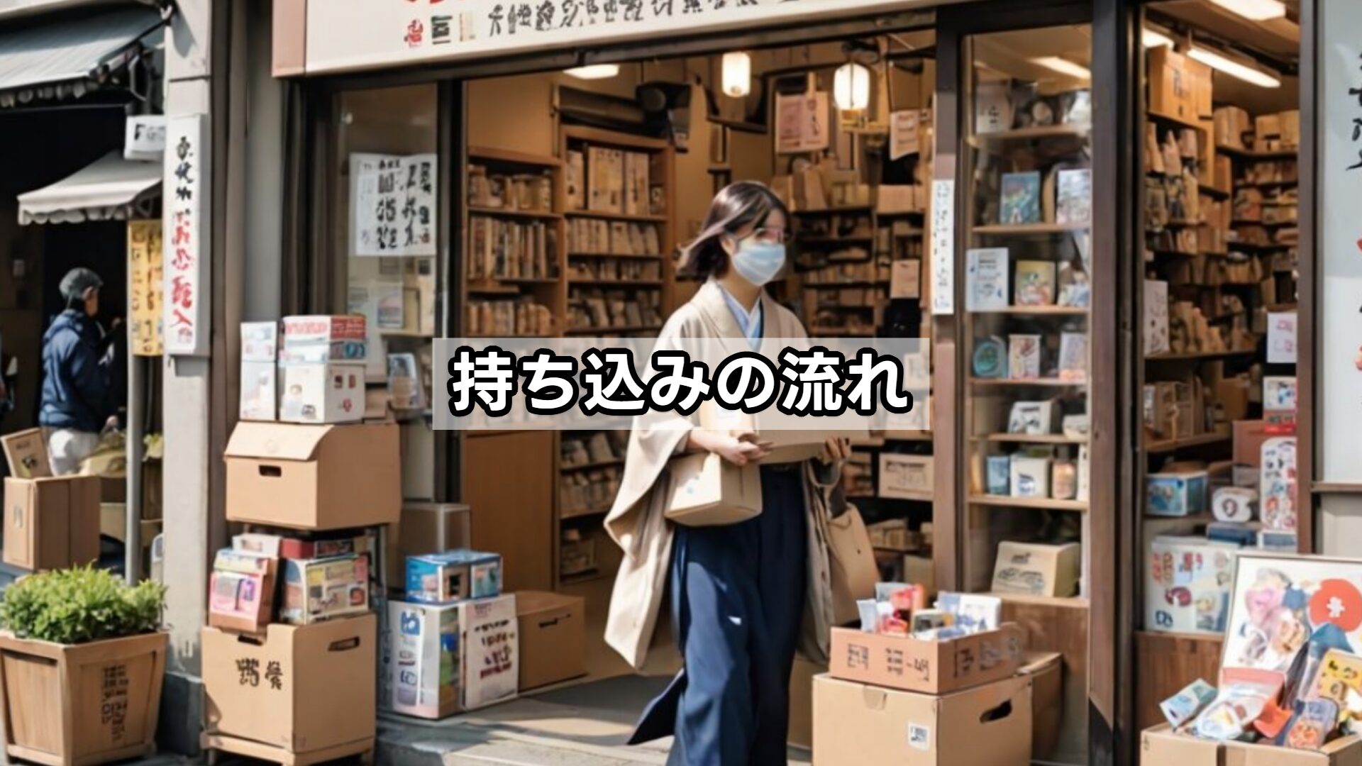 持ち込みの流れ