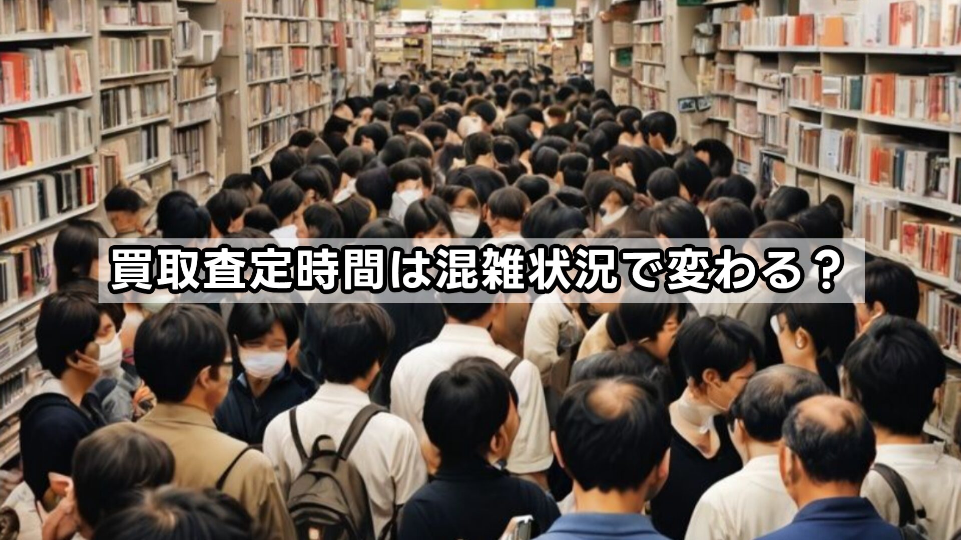 買取査定時間は混雑状況で変わる？