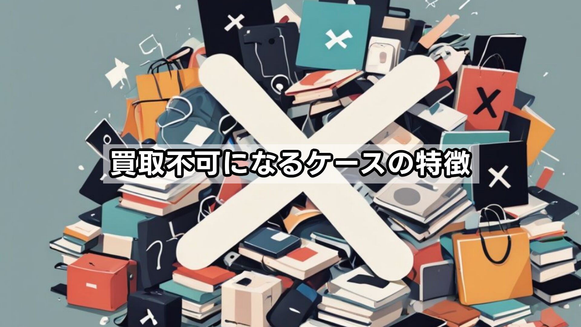 買取不可になるケースの特徴