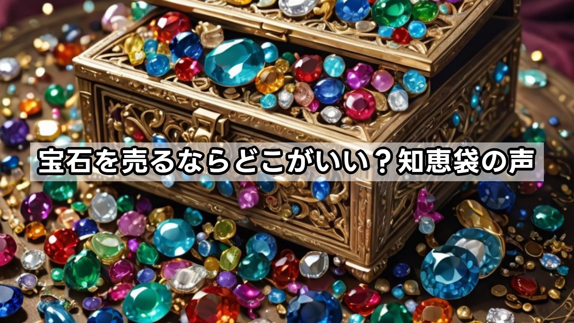 宝石を売るならどこがいい?知恵袋の声