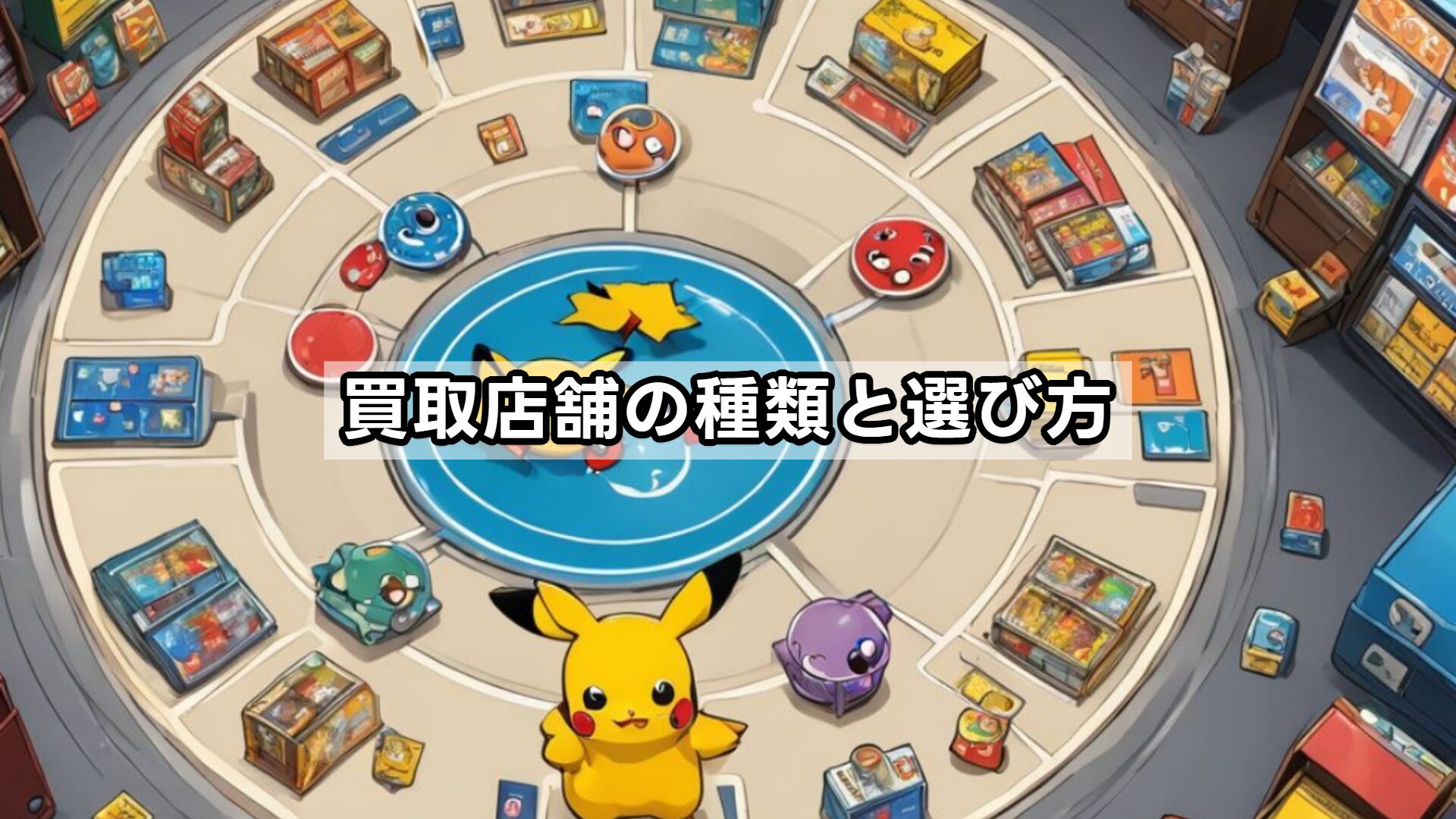 買取店舗の種類と選び方