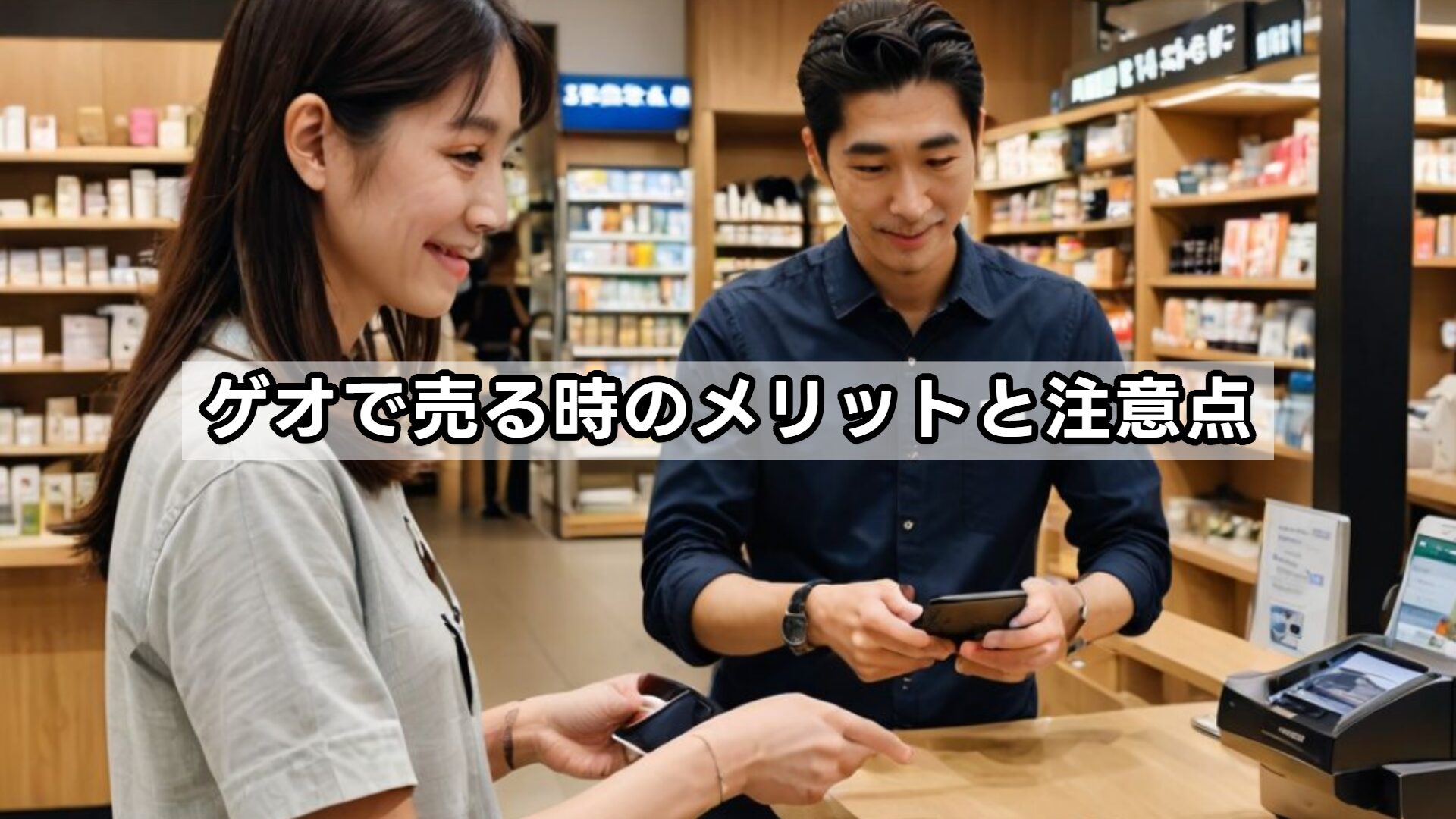 ゲオで売る時のメリットと注意点