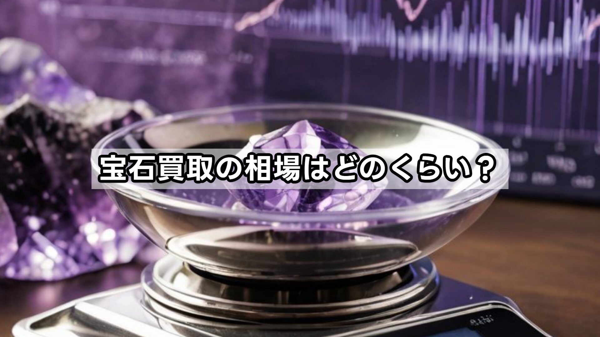 宝石買取の相場はどのくらい？