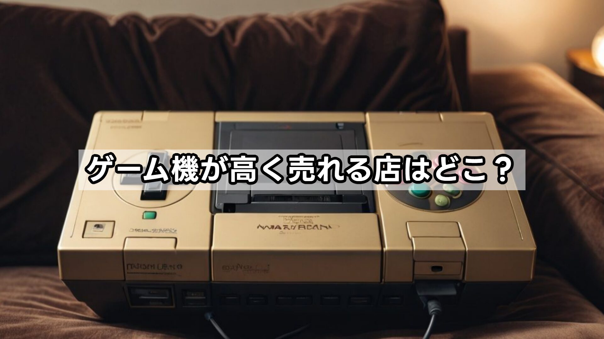 ゲーム機が高く売れる店はどこ?