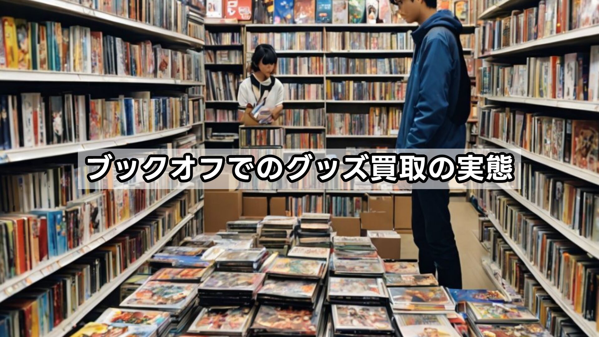 ブックオフでのグッズ買取の実態