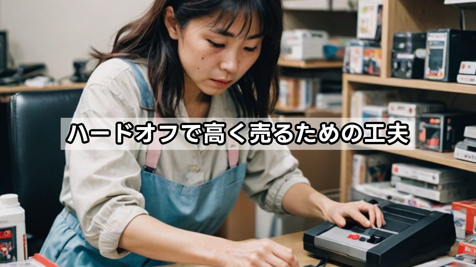 ハードオフで高く売るための工夫