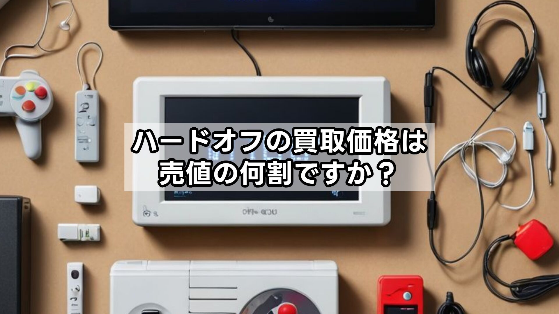ハードオフの買取価格は売値の何割ですか？