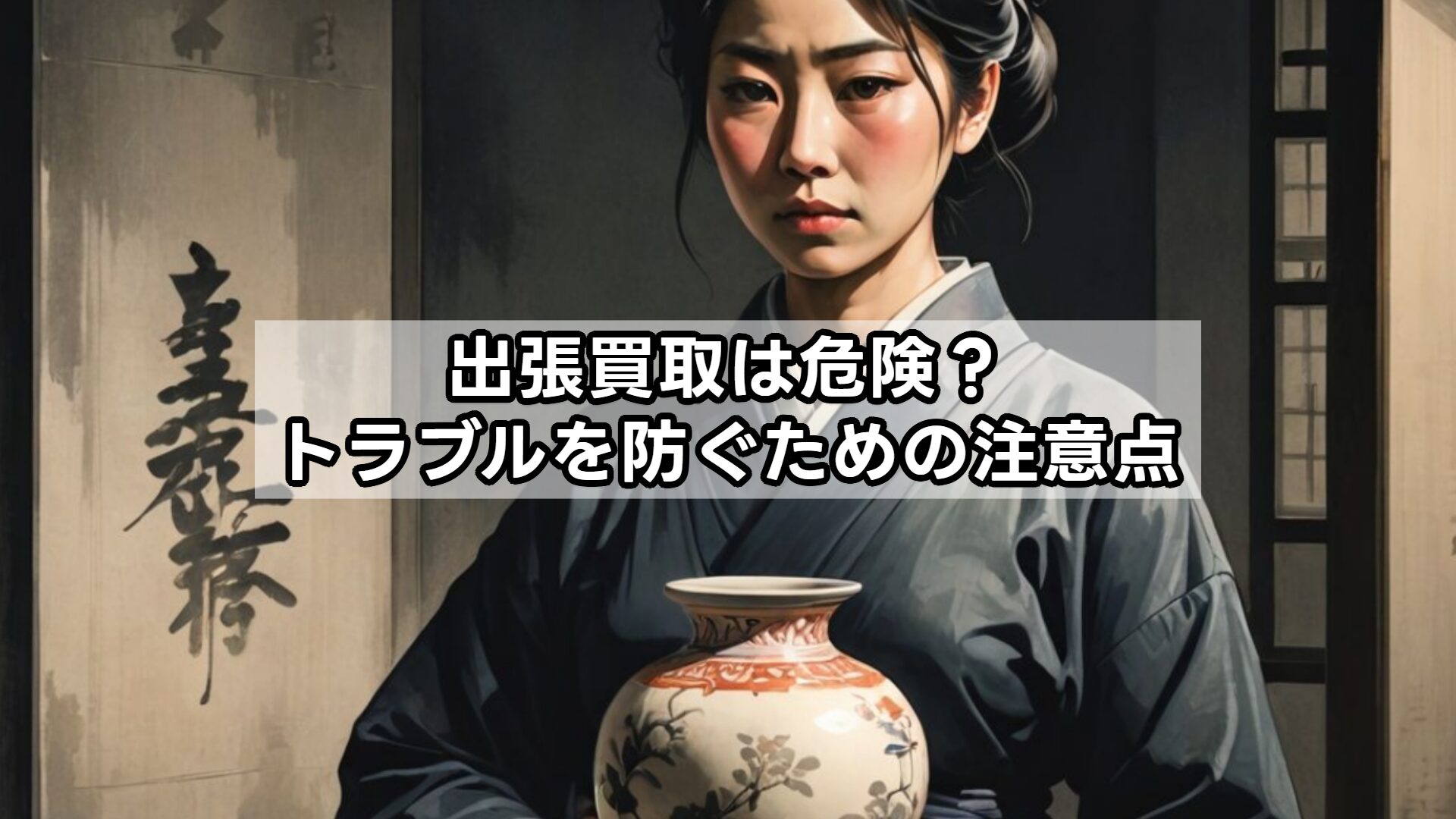 出張買取は危険？トラブルを防ぐための注意点