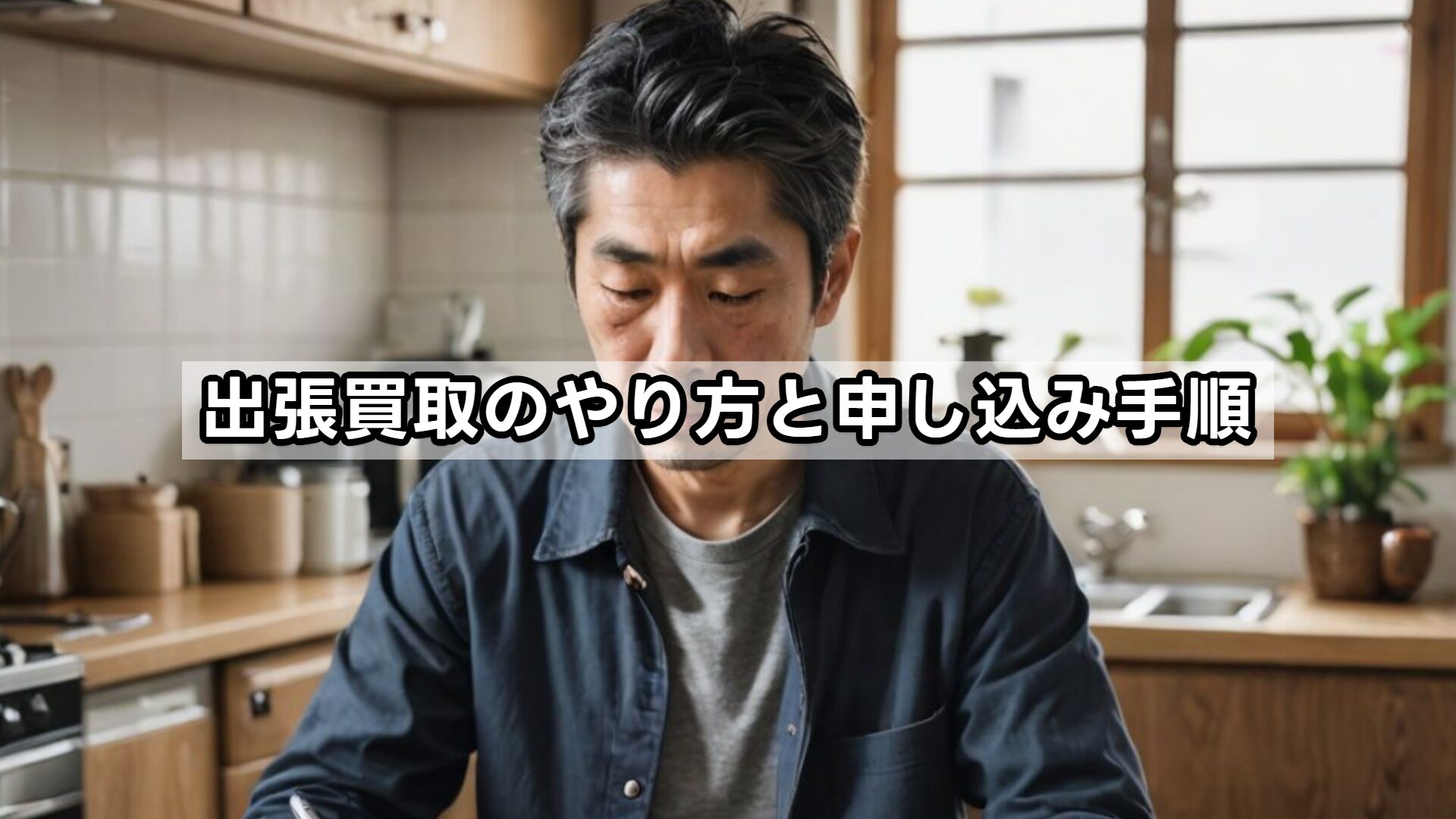 出張買取のやり方と申し込み手順