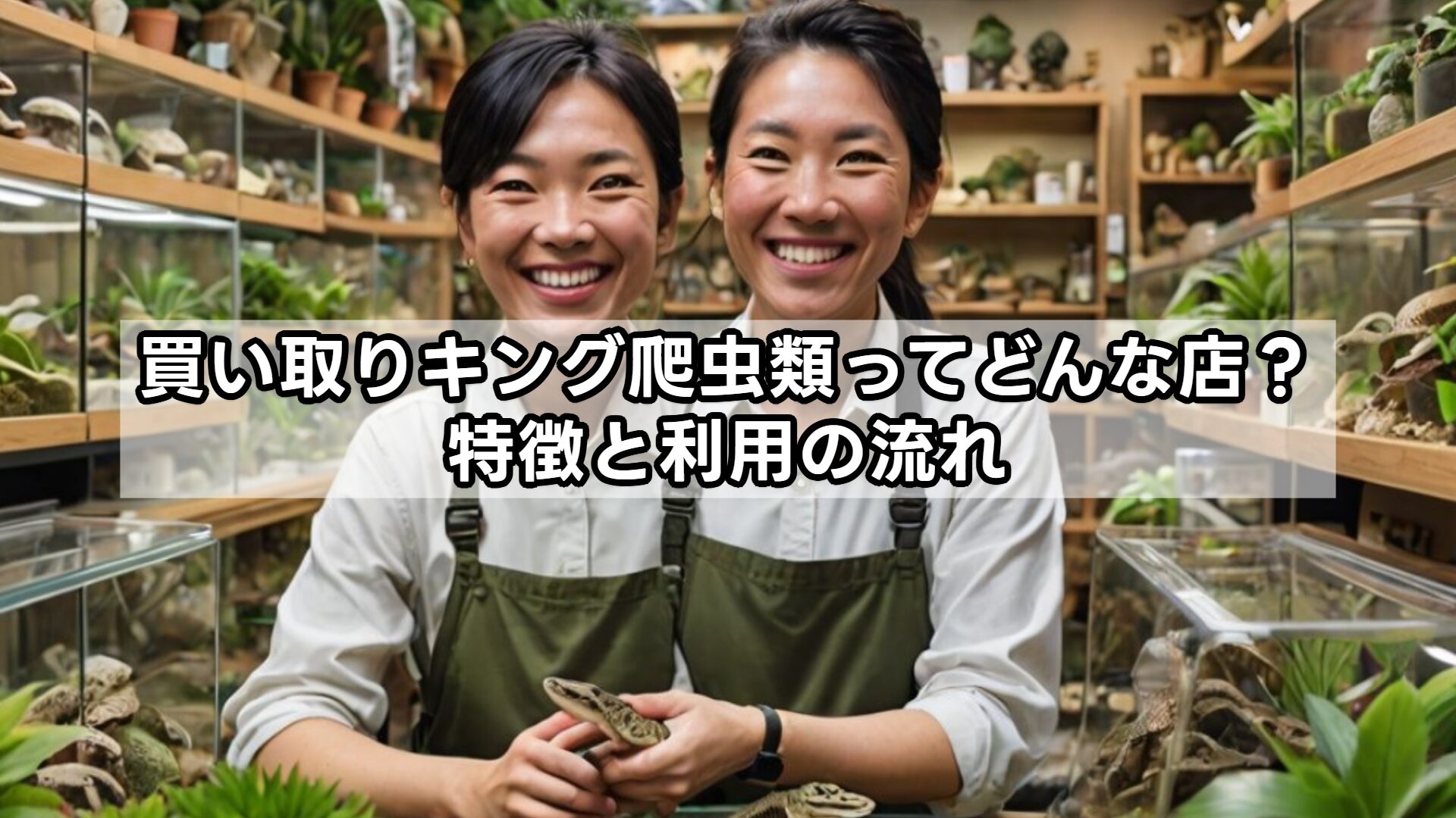 買い取りキング爬虫類ってどんな店？特徴と利用の流れ