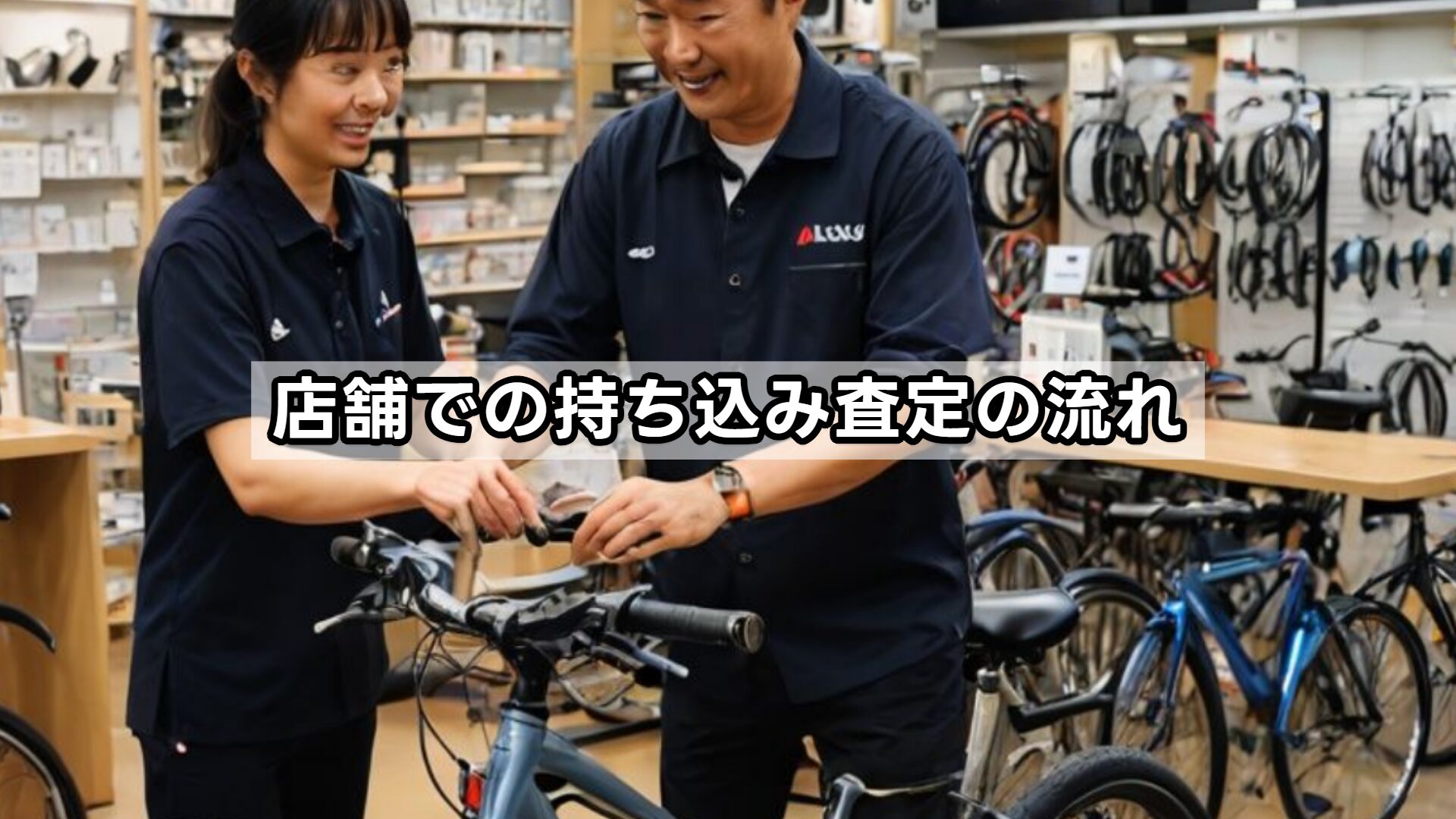 店舗での持ち込み査定の流れ